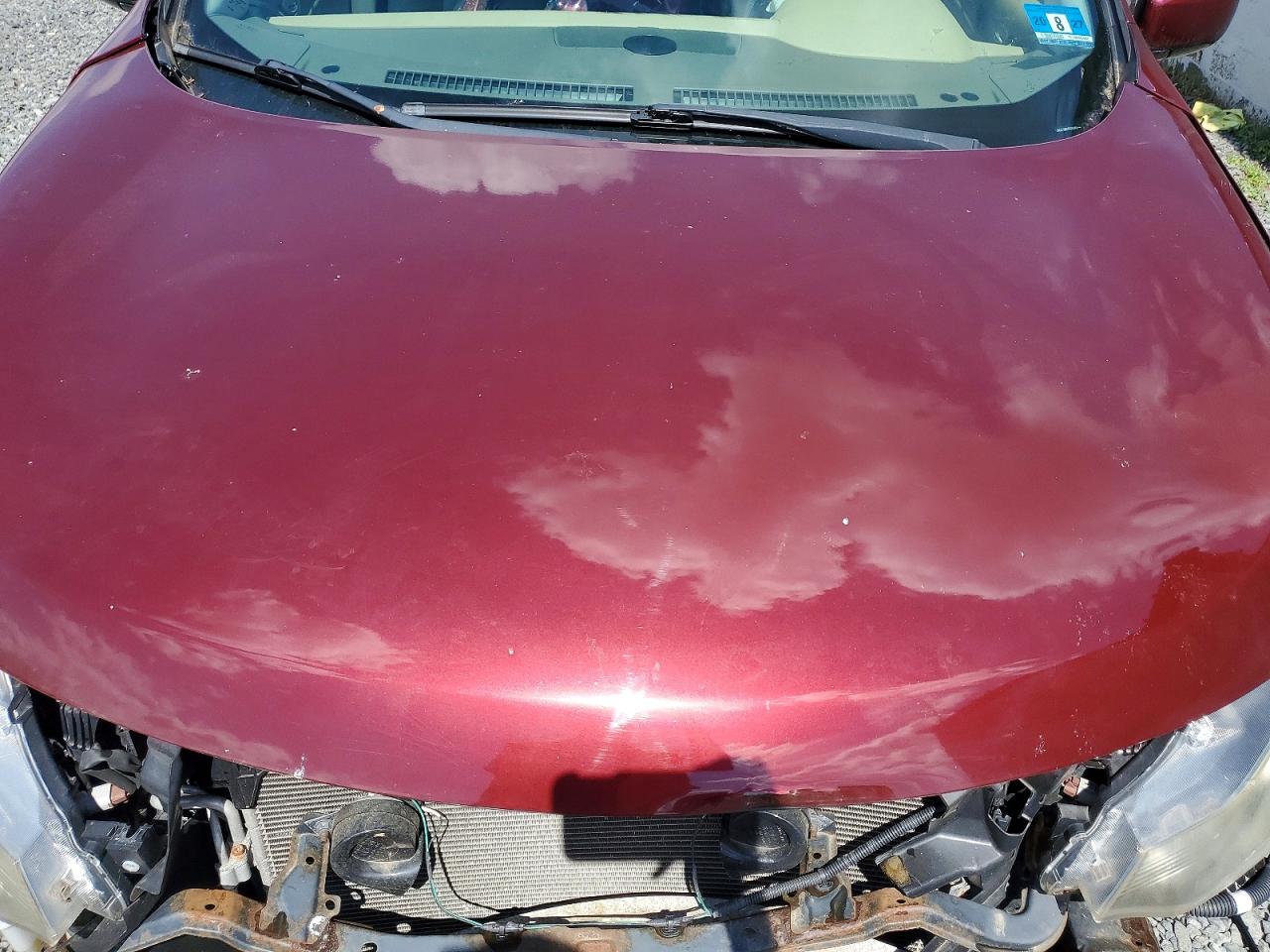 2012 Nissan Murano S Burgundy vin: JN8AZ1MW2CW230448