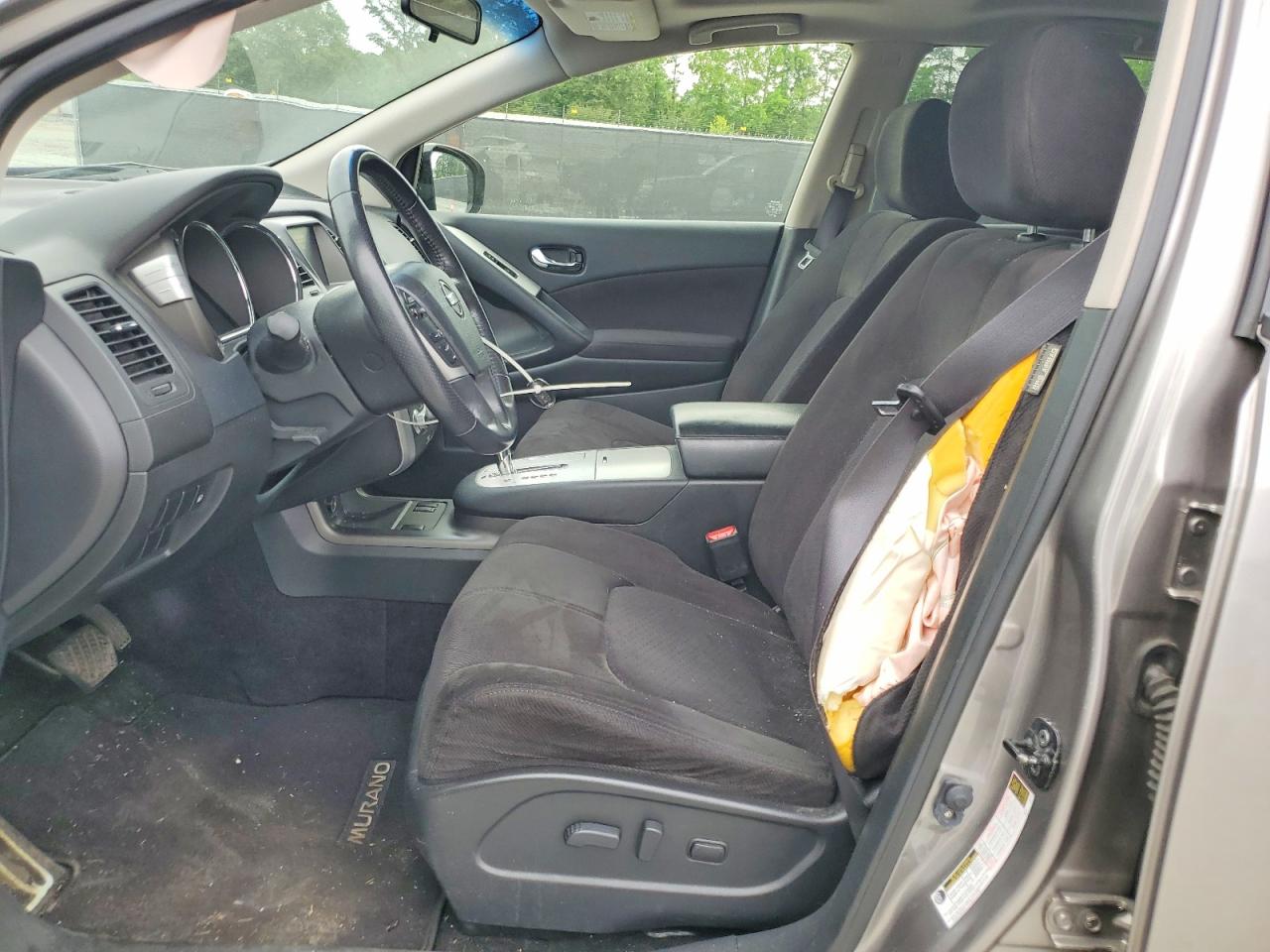 2012 Nissan Murano S Серый vin: JN8AZ1MW2CW238873