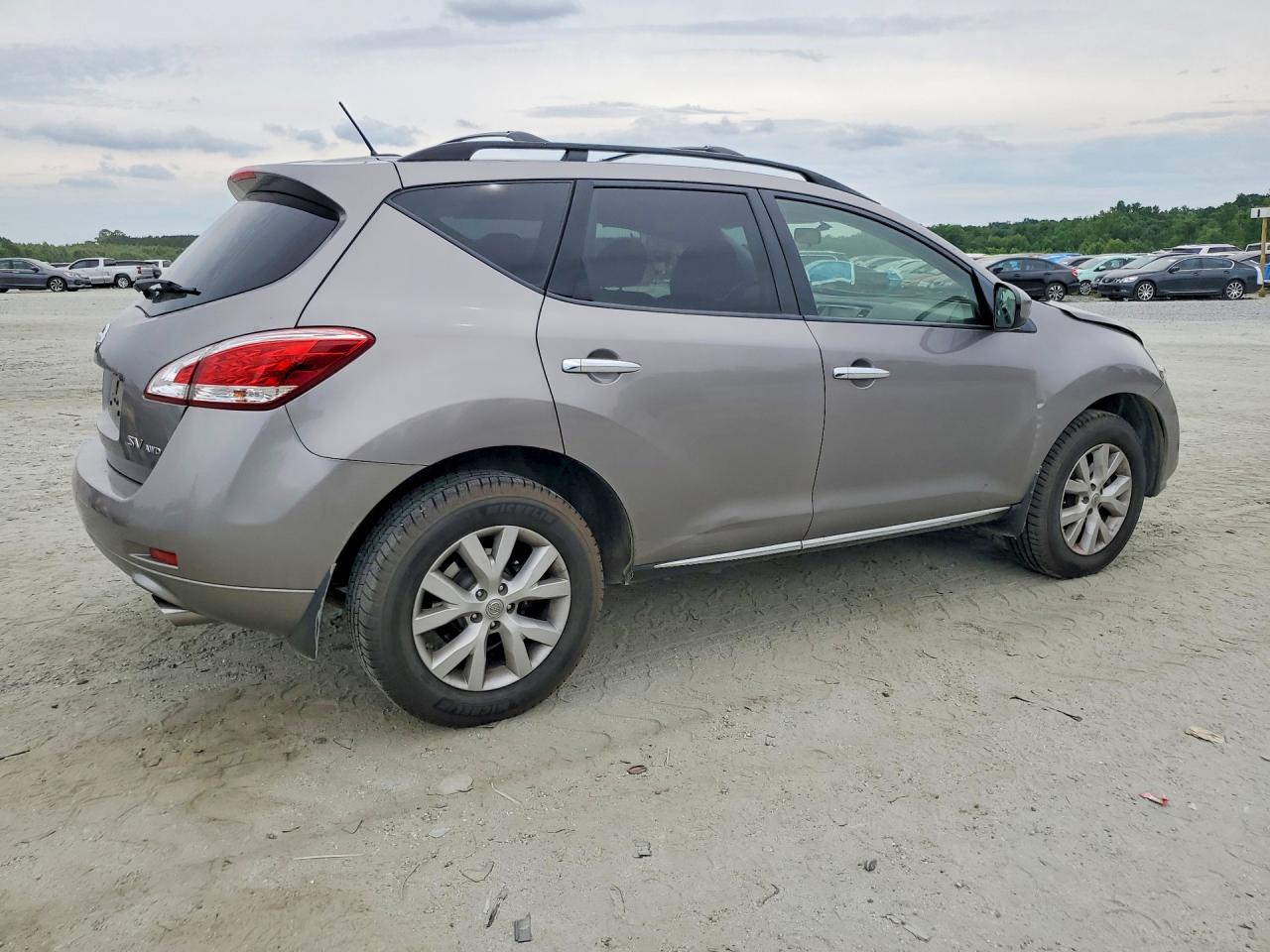 2012 Nissan Murano S Серый vin: JN8AZ1MW2CW238873