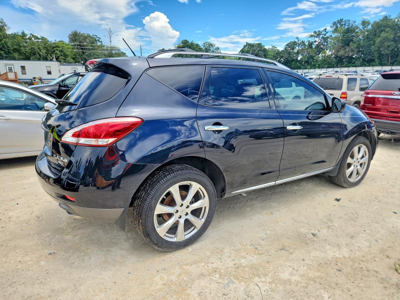 2013 Nissan Murano S Black vin: JN8AZ1MW2DW301701
