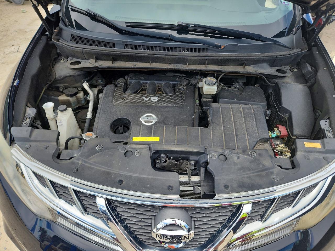 2013 Nissan Murano S Black vin: JN8AZ1MW2DW301701