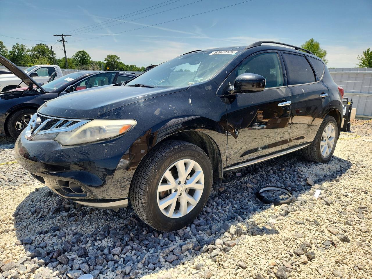 2013 Nissan Murano S Charcoal vin: JN8AZ1MW2DW303366
