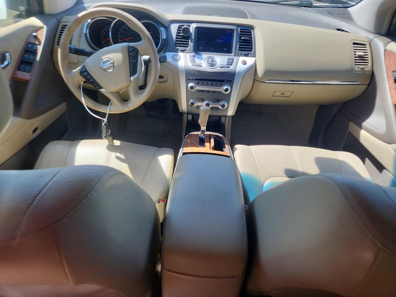 2013 Nissan Murano S White vin: JN8AZ1MW2DW304064