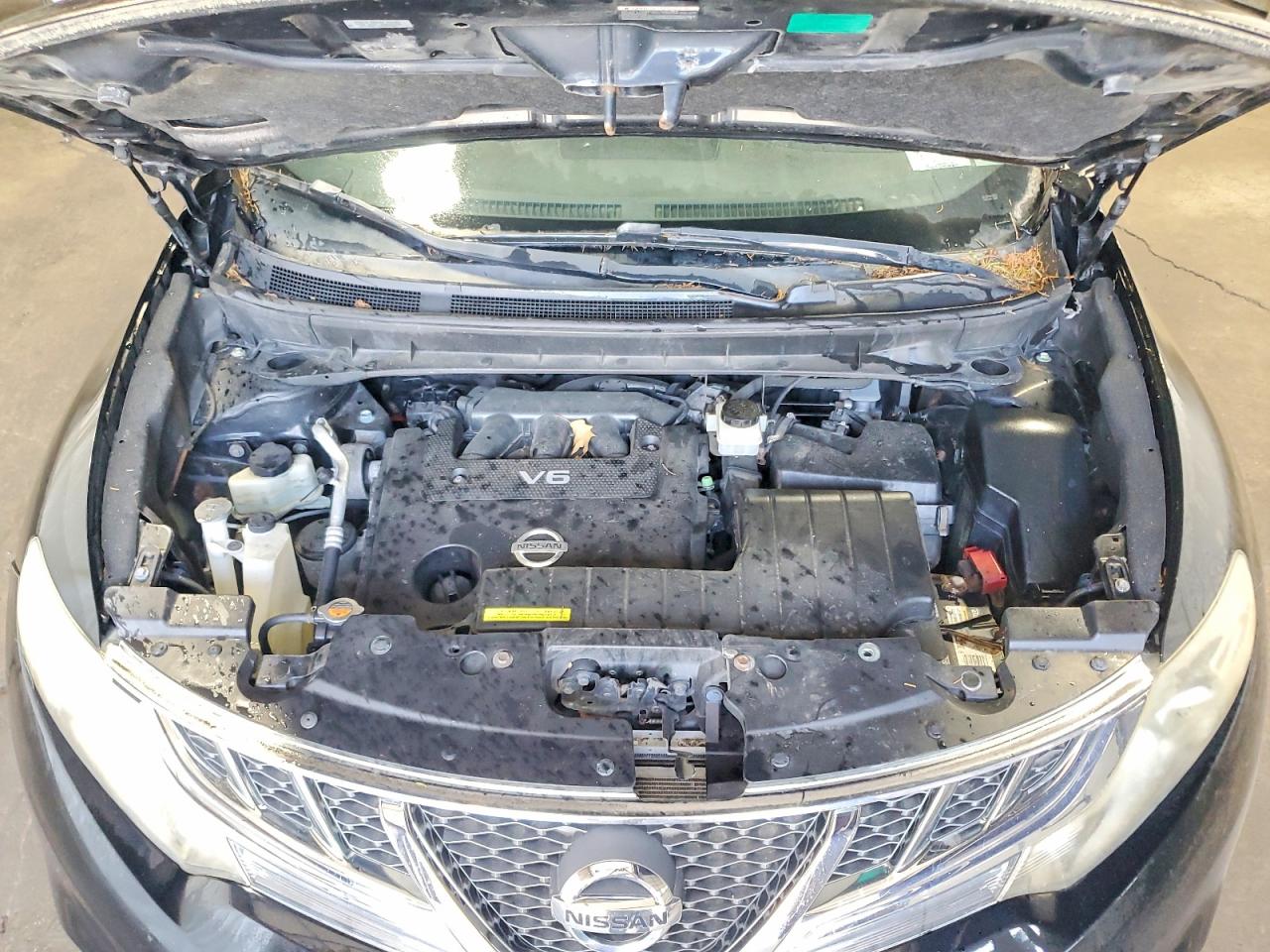 2013 Nissan Murano S Черный vin: JN8AZ1MW2DW311399