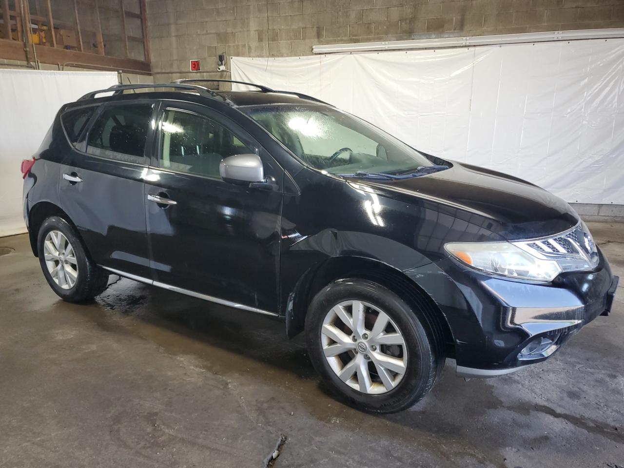 2013 Nissan Murano S Черный vin: JN8AZ1MW2DW311399 Damage: Right Front Door, Heavy Scratch, 1 To 2 Inches