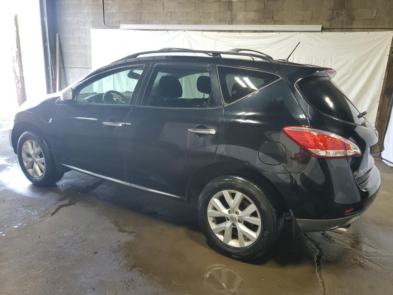 2013 Nissan Murano S Черный vin: JN8AZ1MW2DW311399 Damage: Left Qtr Panel, Dent(S) W/ Paint Dmg, 1 To 2 Inches