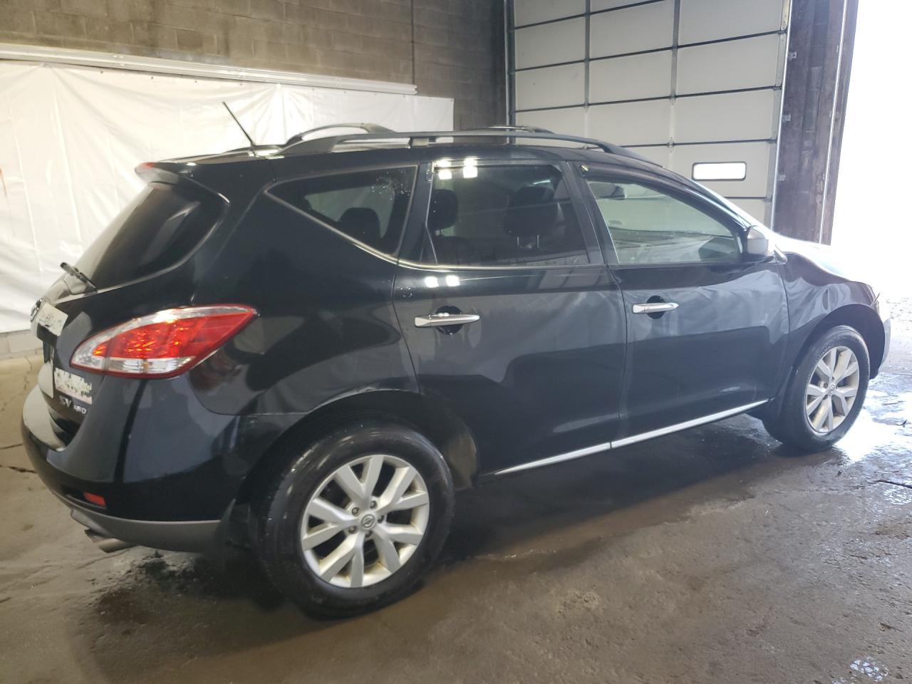 2013 Nissan Murano S Черный vin: JN8AZ1MW2DW311399 Damage: Right Qtr Panel, Dent(S) W/No Paint Dmg, 1/2 To 1 Inch