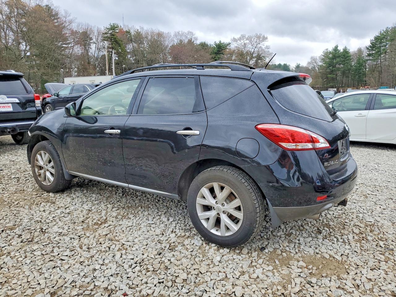 2013 Nissan Murano S Black vin: JN8AZ1MW2DW314626