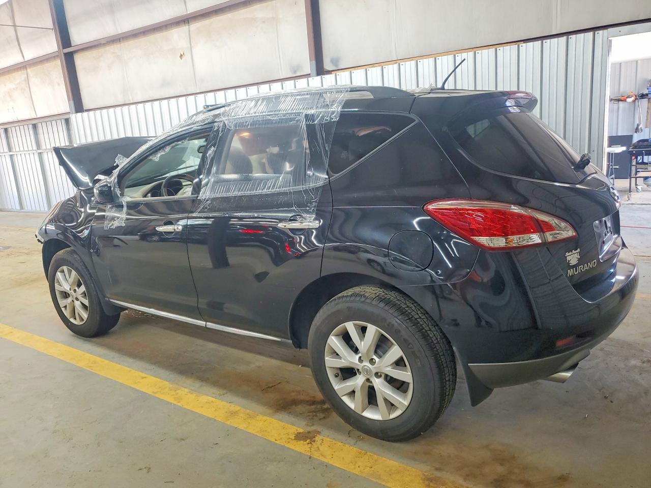 2013 Nissan Murano S Black vin: JN8AZ1MW2DW319440