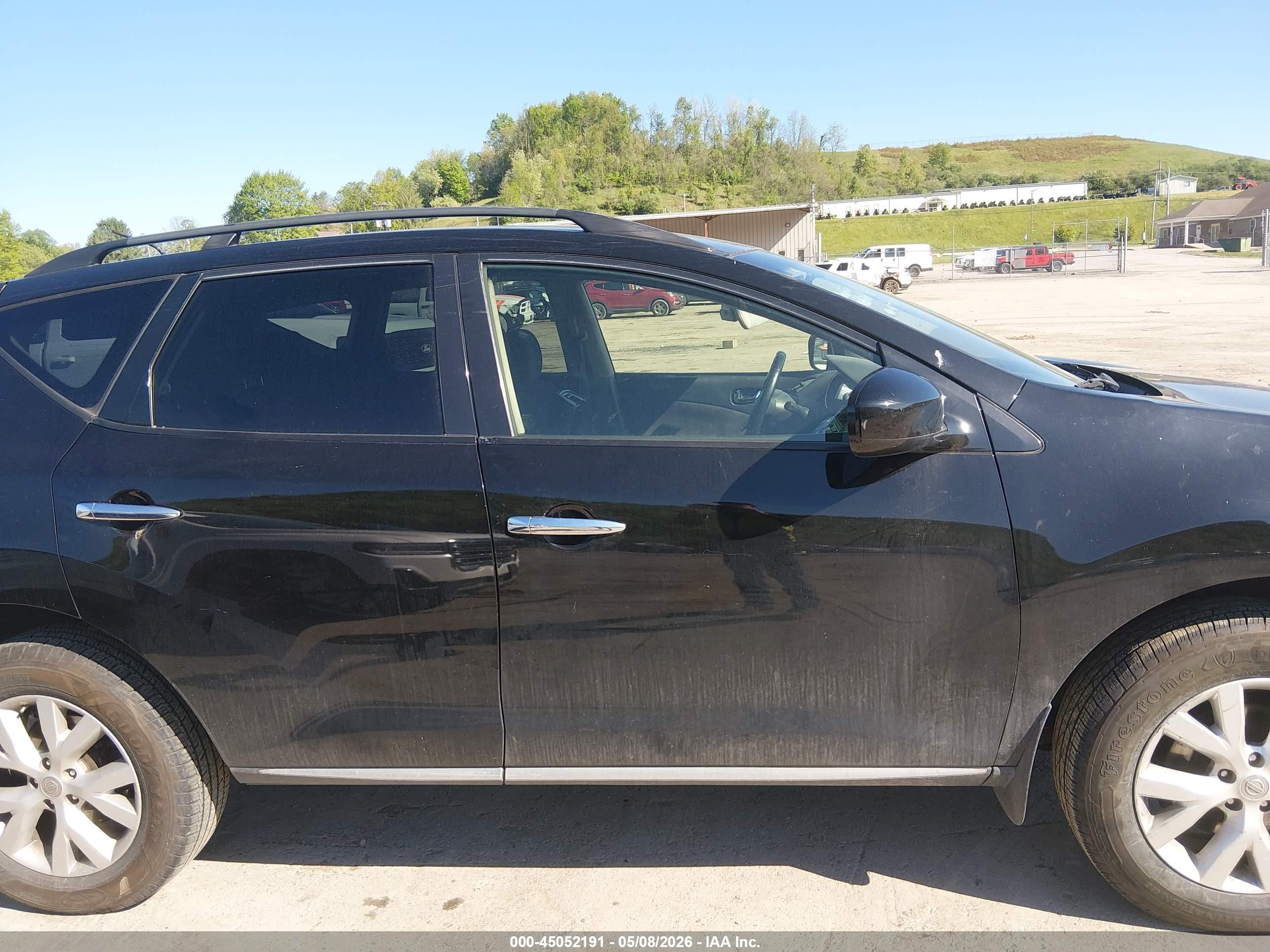 2013 Nissan Murano Sv Черный vin: JN8AZ1MW2DW319535
