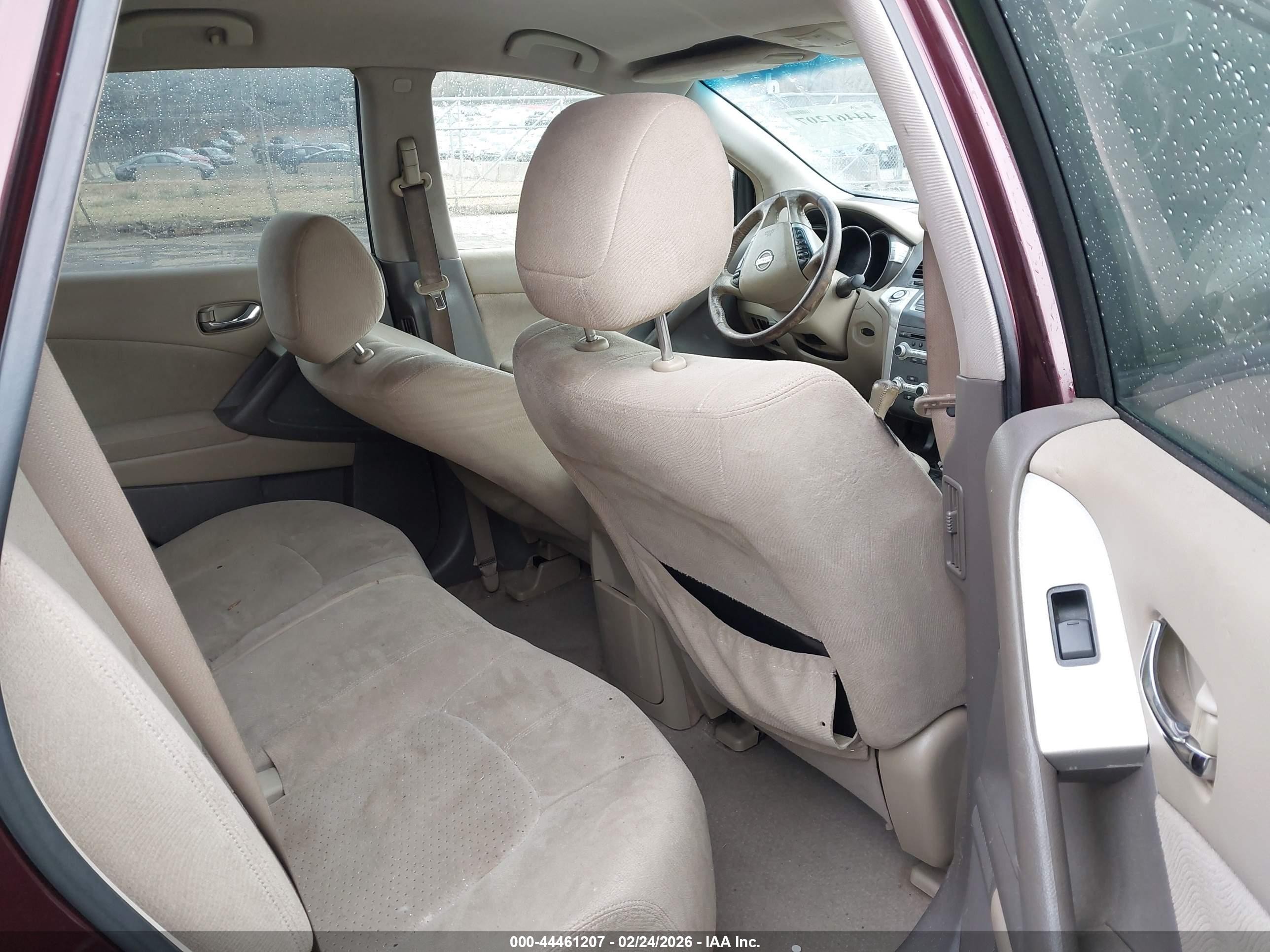 2013 Nissan Murano Sv Burgundy vin: JN8AZ1MW2DW320555