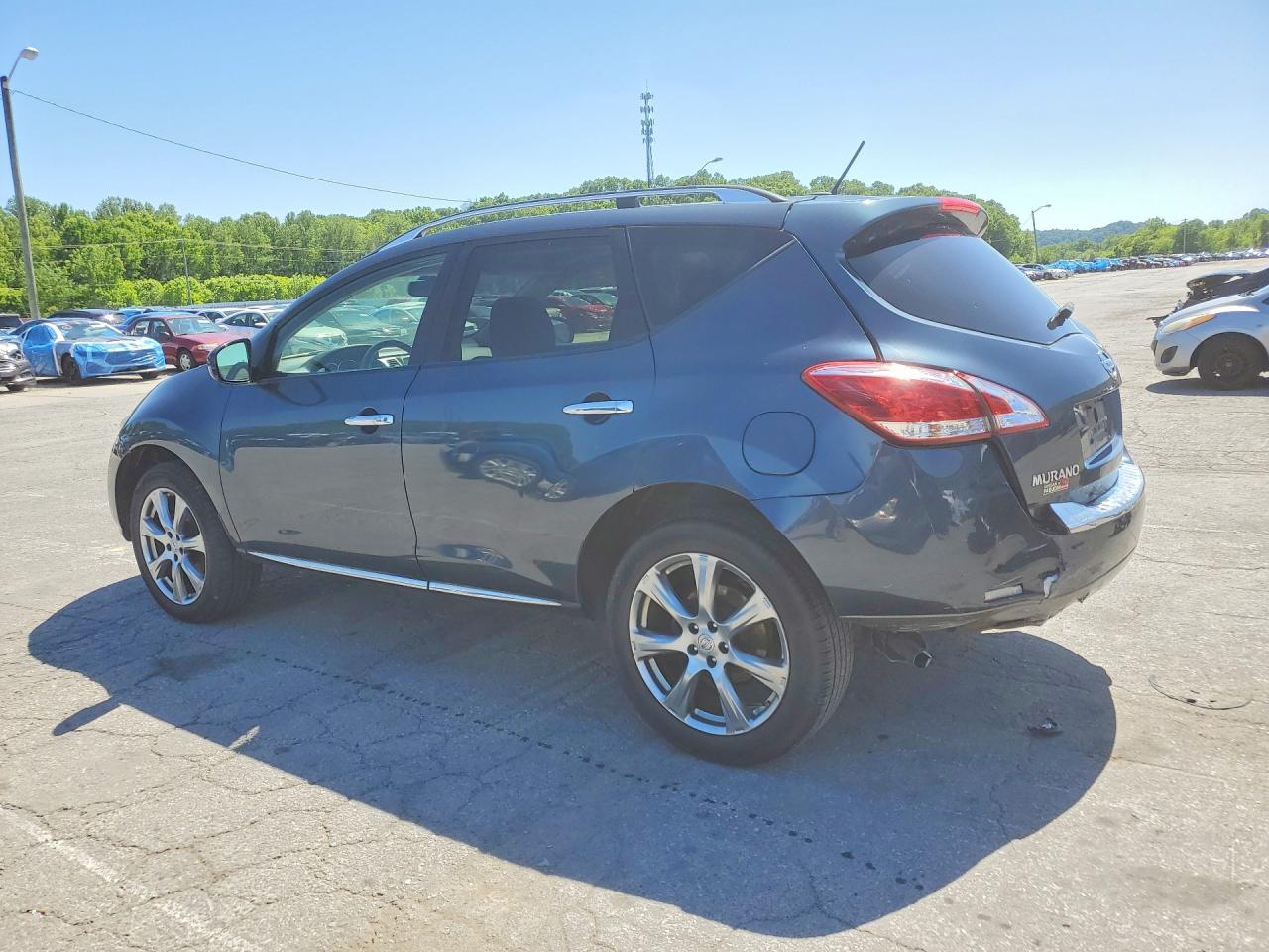 2013 Nissan Murano S Синий vin: JN8AZ1MW2DW321530