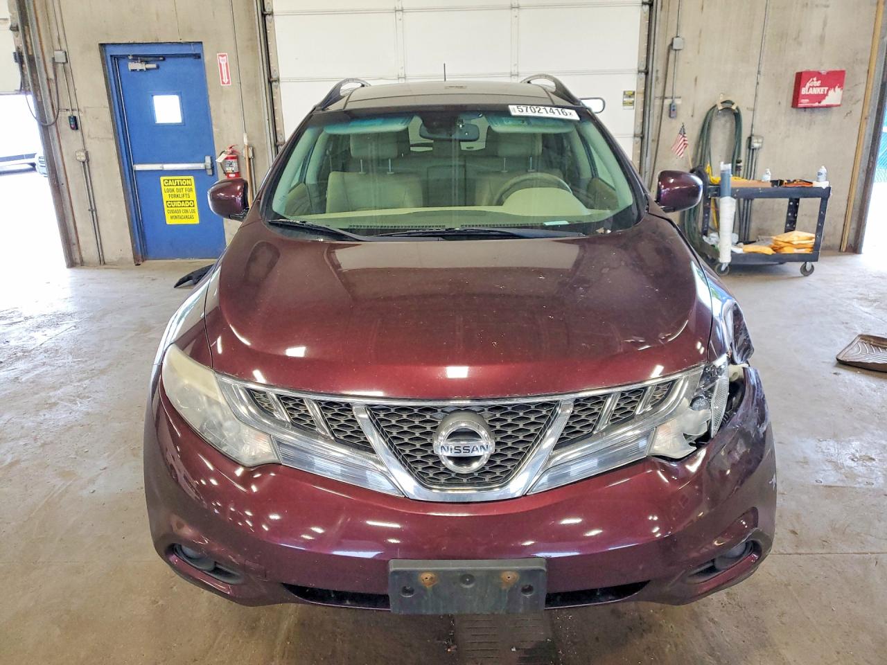 2014 Nissan Murano Le Фиолетовый vin: JN8AZ1MW2EW505352