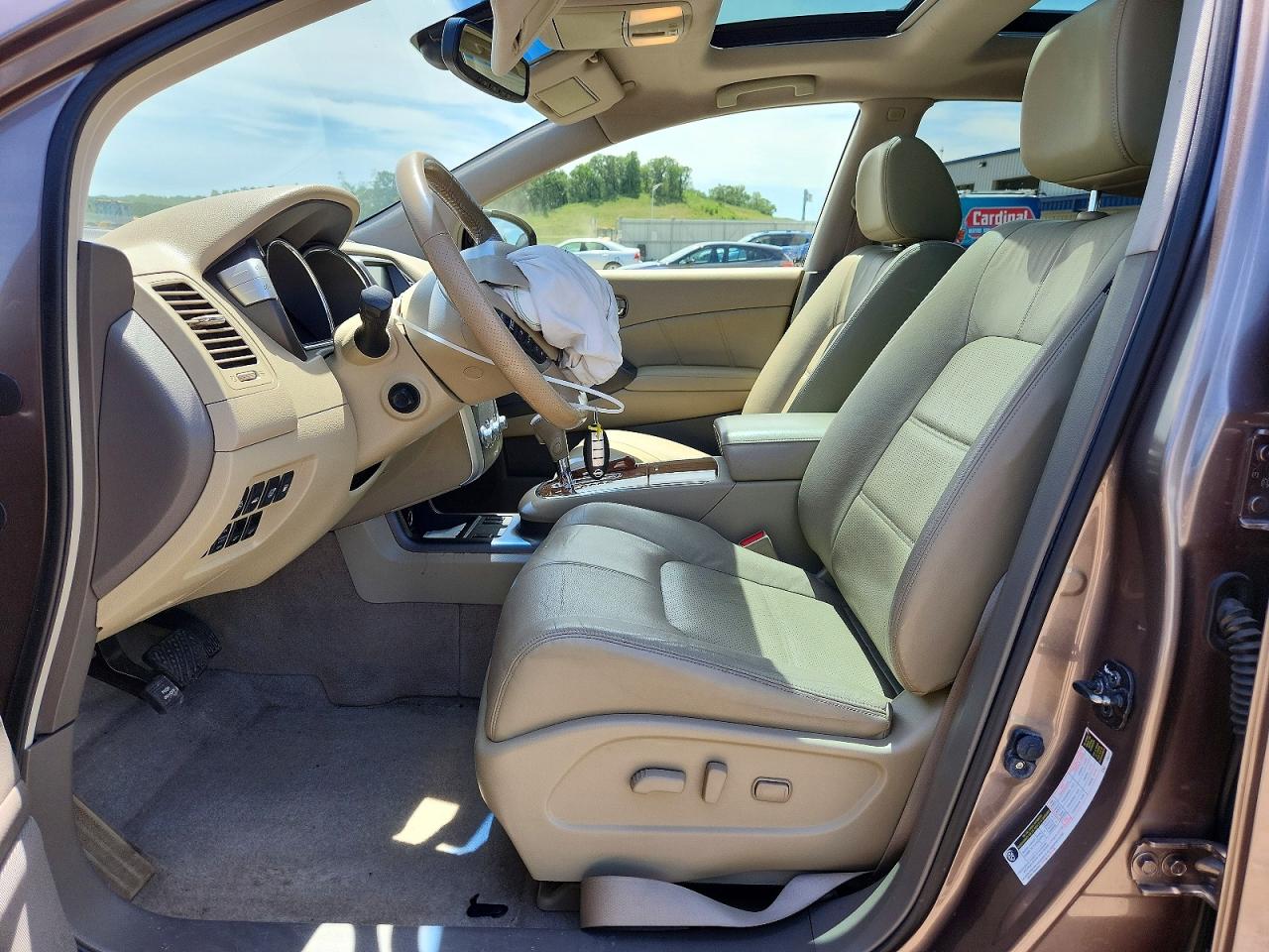 2014 Nissan Murano Le Коричневый vin: JN8AZ1MW2EW506310