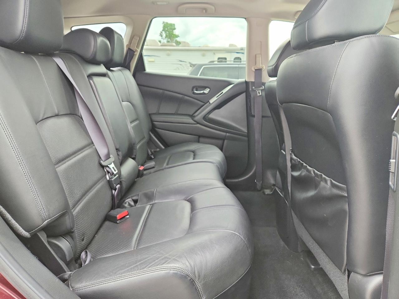 2014 Nissan Murano Sl Burgundy vin: JN8AZ1MW2EW506825