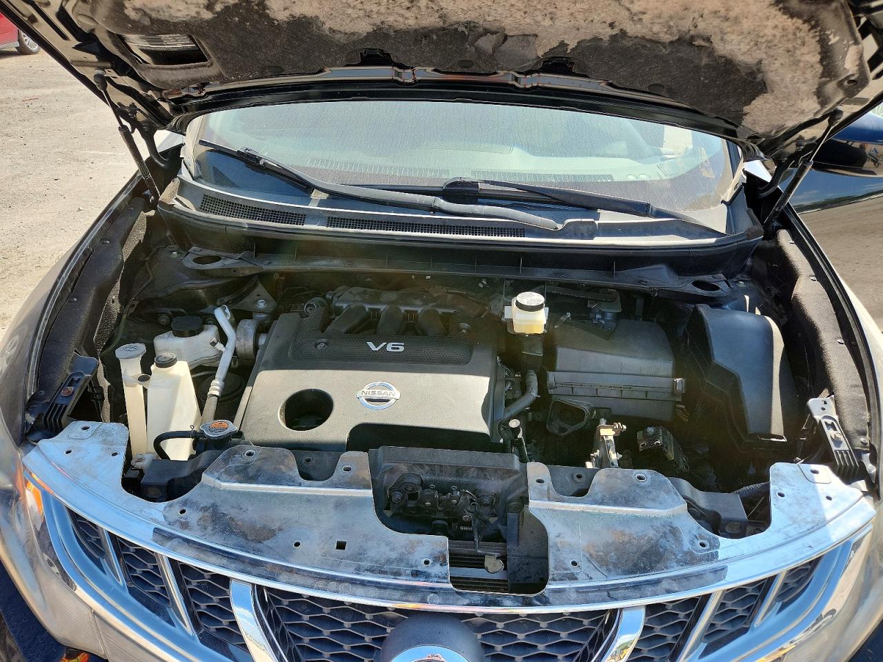 2014 Nissan Murano Sl Black vin: JN8AZ1MW2EW506839
