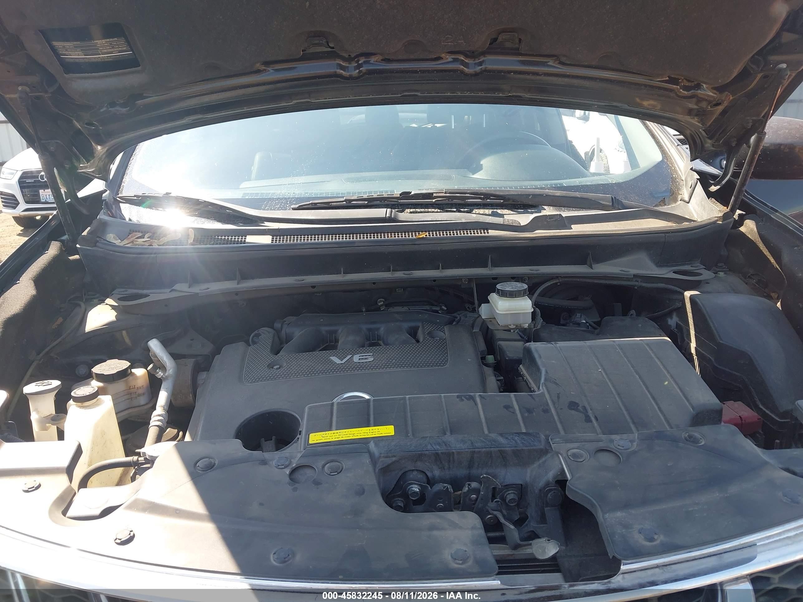2014 Nissan Murano Le/s/sl/sv Black vin: JN8AZ1MW2EW515993