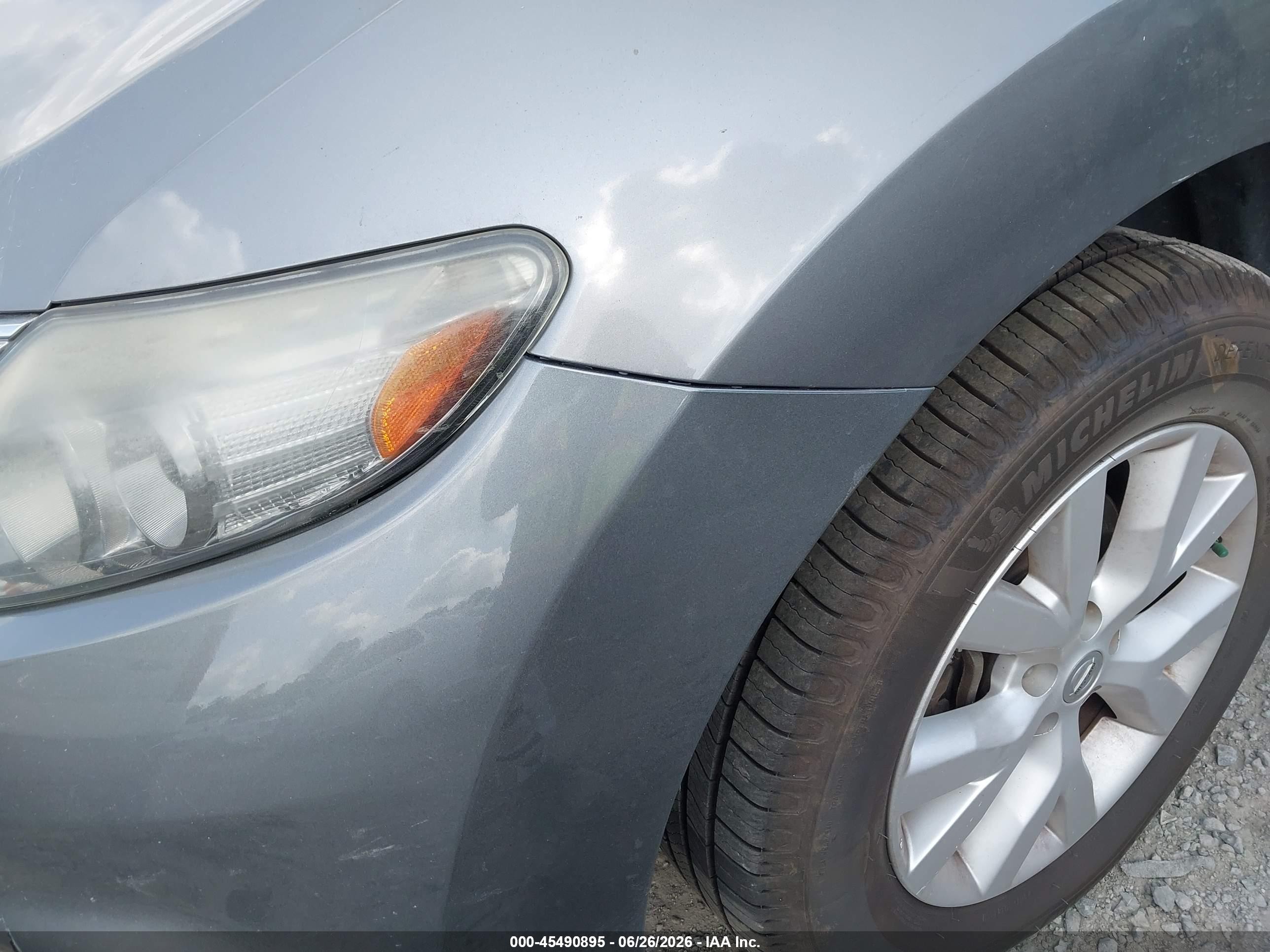 2014 Nissan Murano Sl Gray vin: JN8AZ1MW2EW516450