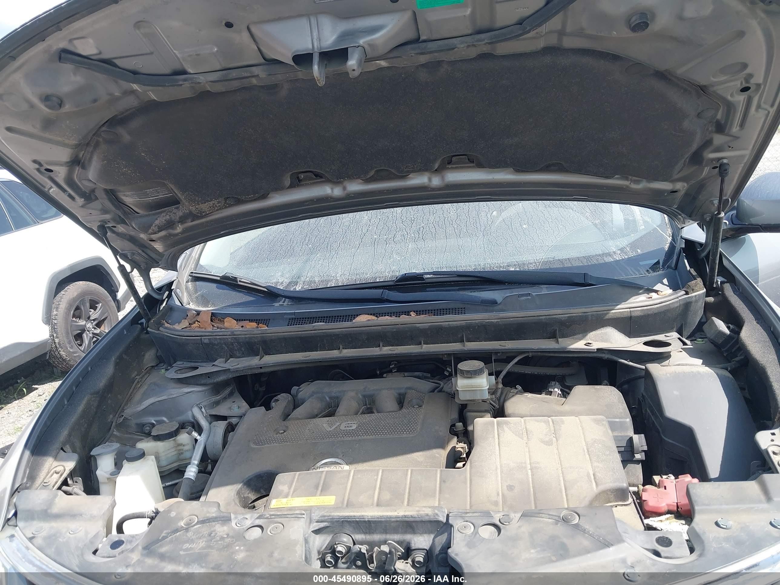2014 Nissan Murano Sl Gray vin: JN8AZ1MW2EW516450