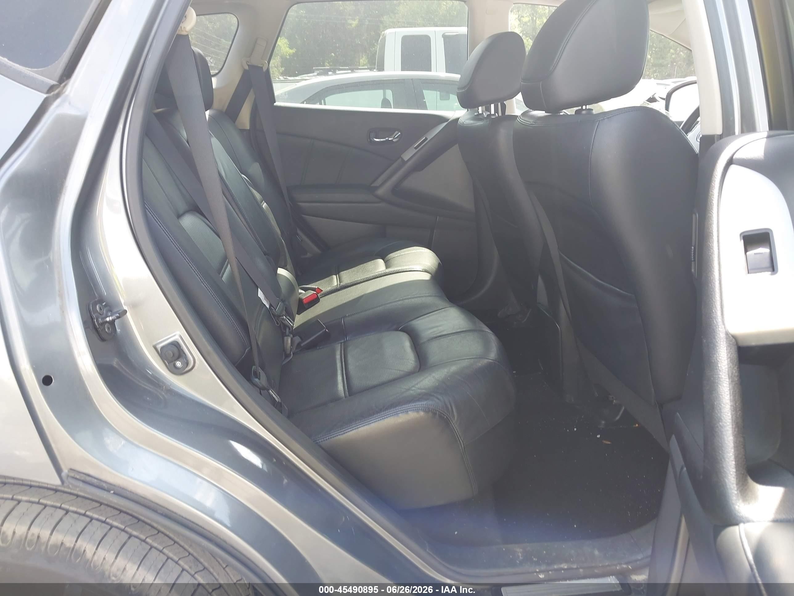 2014 Nissan Murano Sl Gray vin: JN8AZ1MW2EW516450