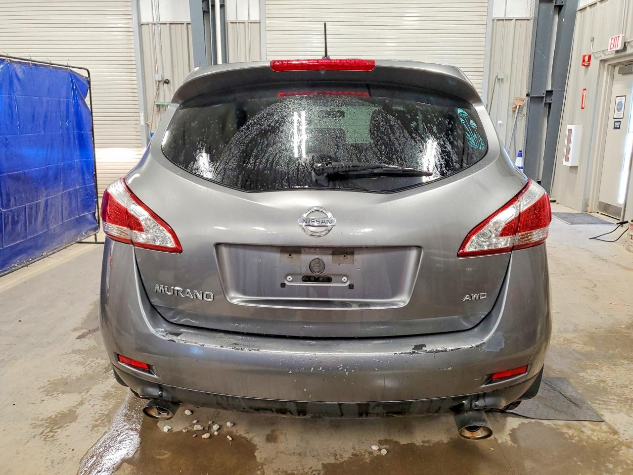 2014 Nissan Murano S Gray vin: JN8AZ1MW2EW519218