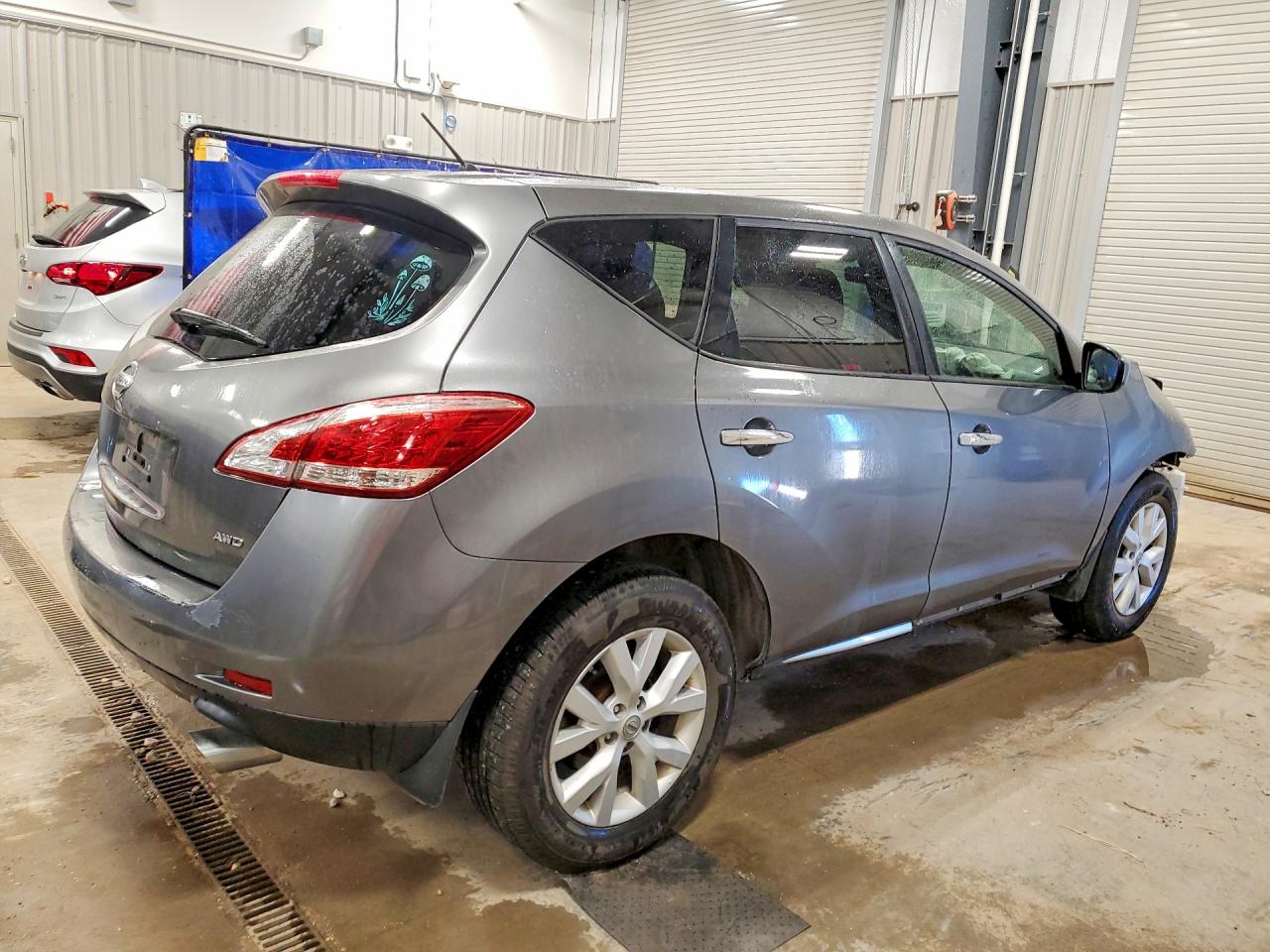 2014 Nissan Murano S Gray vin: JN8AZ1MW2EW519218