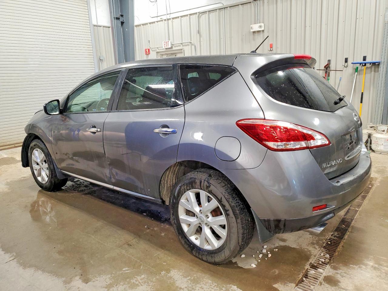 2014 Nissan Murano S Gray vin: JN8AZ1MW2EW519218