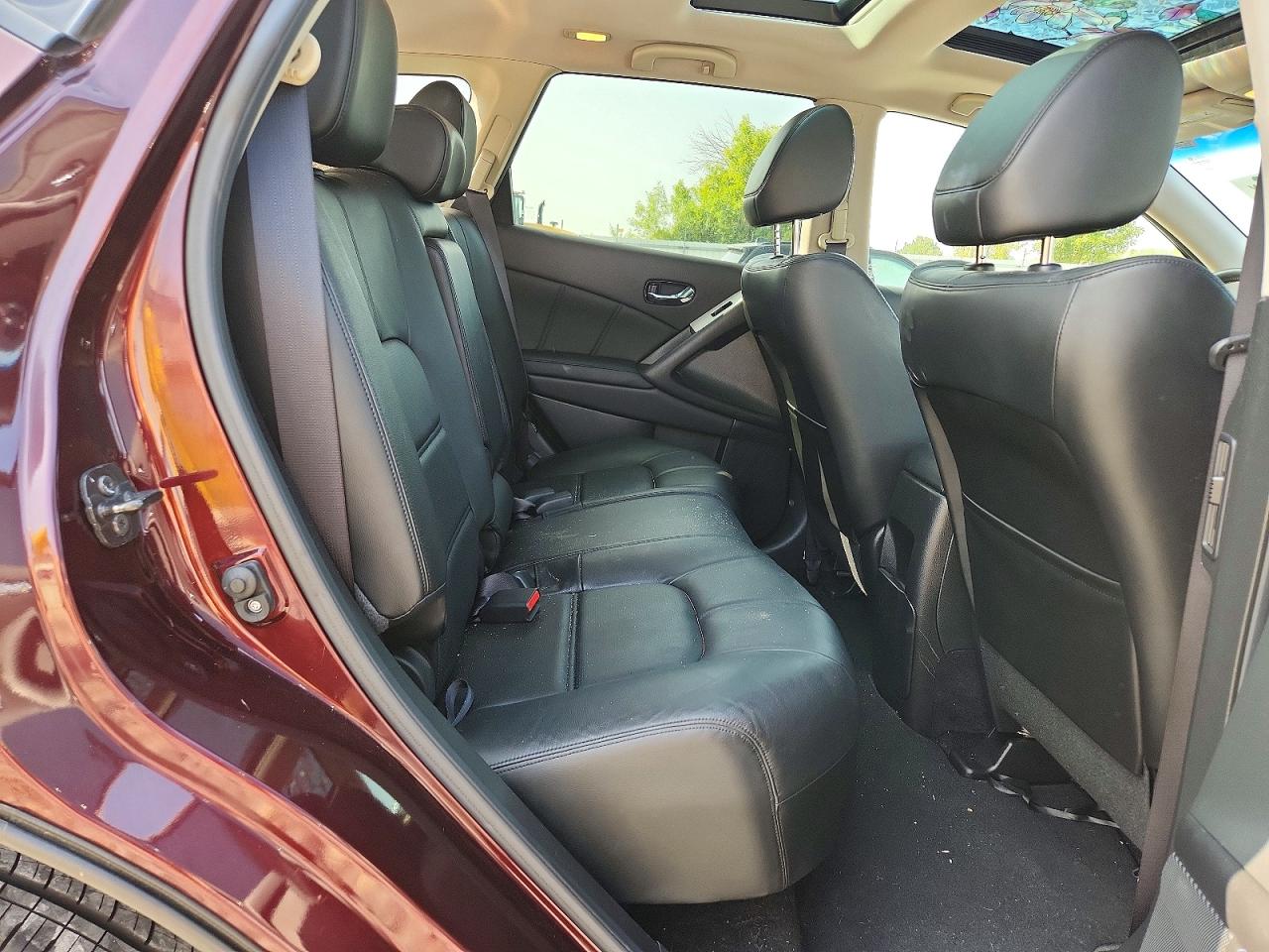 2014 Nissan Murano Sl Maroon vin: JN8AZ1MW2EW523897