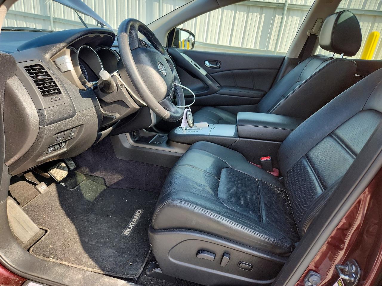 2014 Nissan Murano Sl Maroon vin: JN8AZ1MW2EW523897