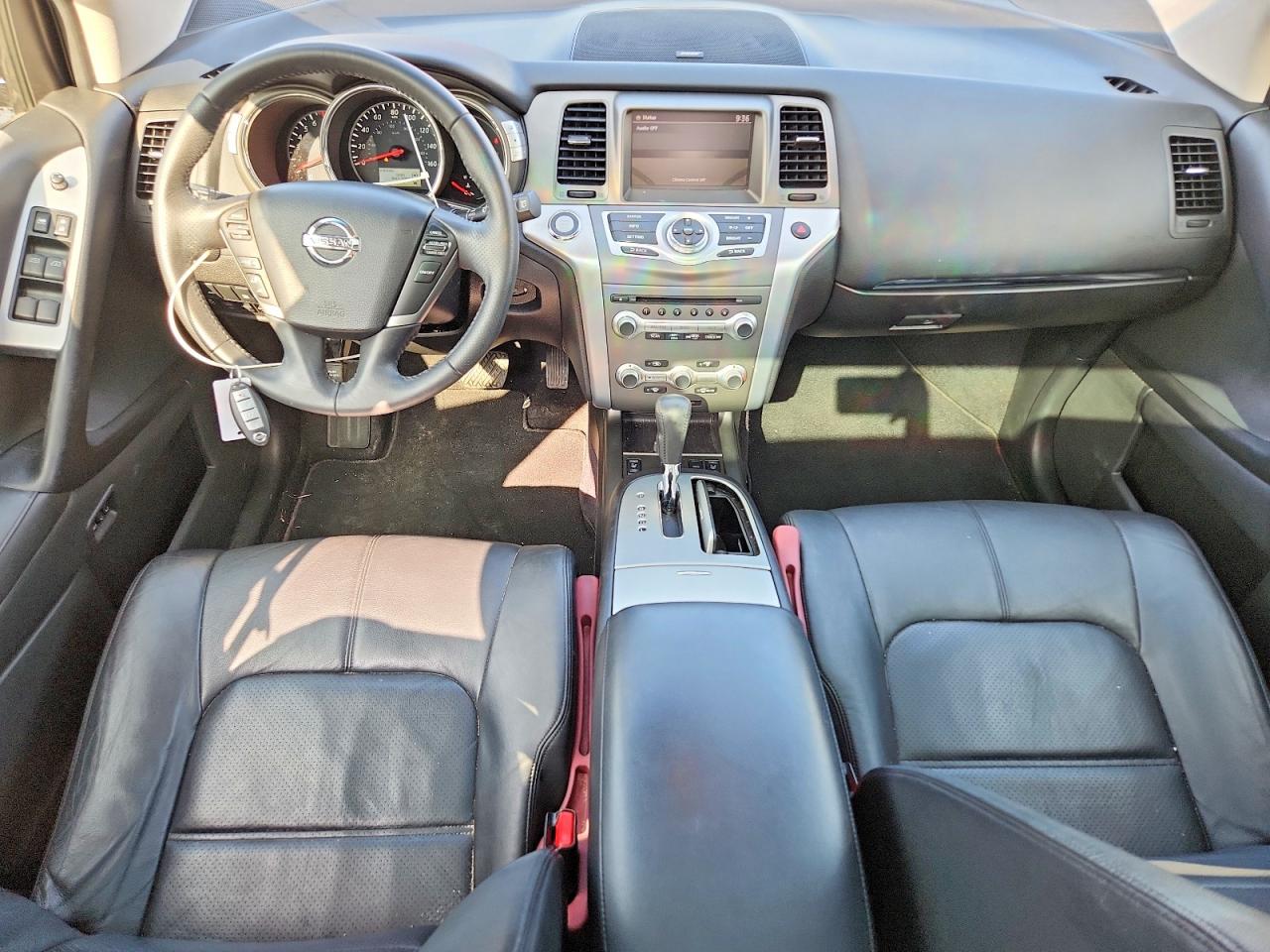 2014 Nissan Murano Sl Maroon vin: JN8AZ1MW2EW523897