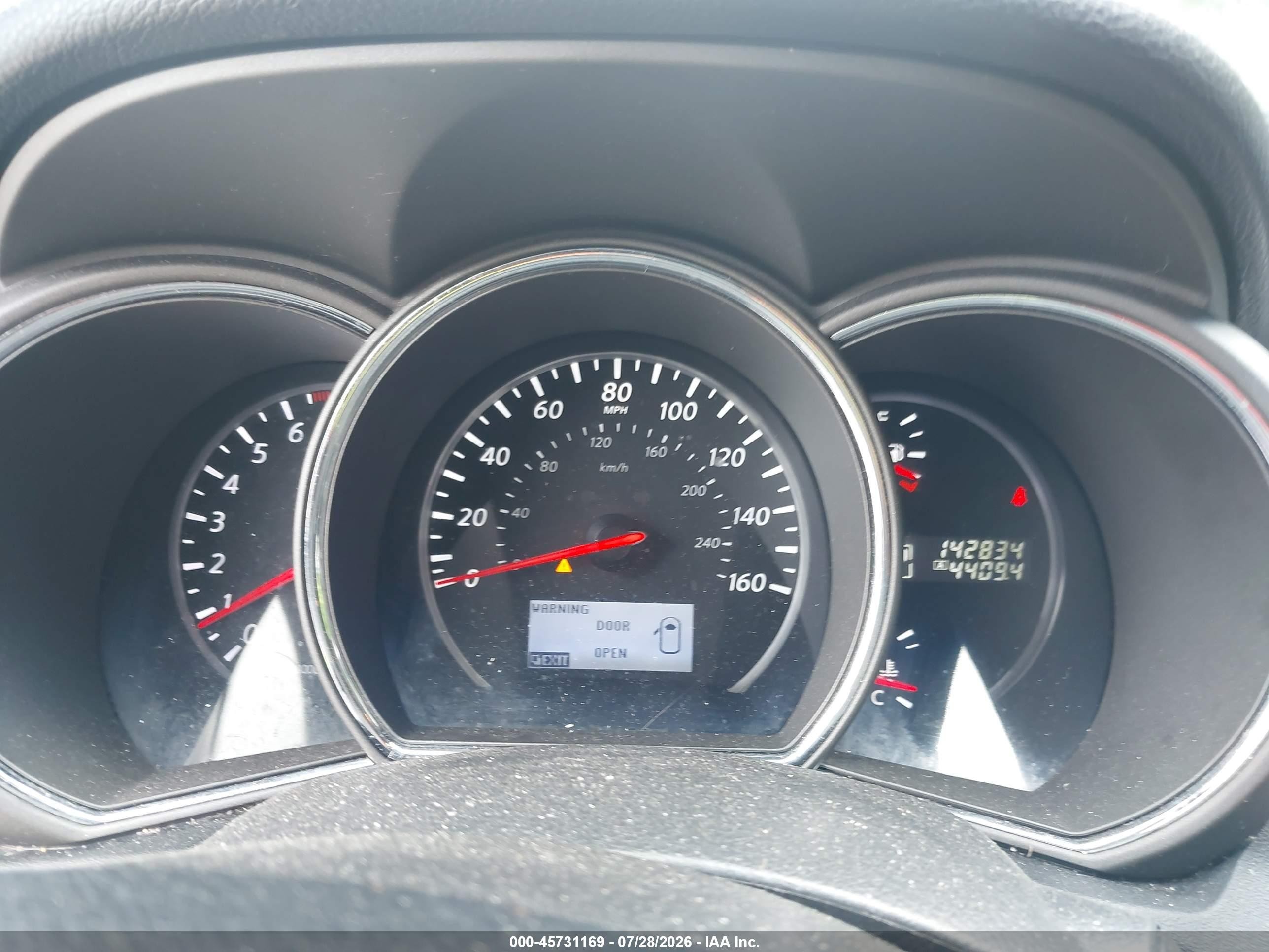 2014 Nissan Murano Sl Silver vin: JN8AZ1MW2EW533233