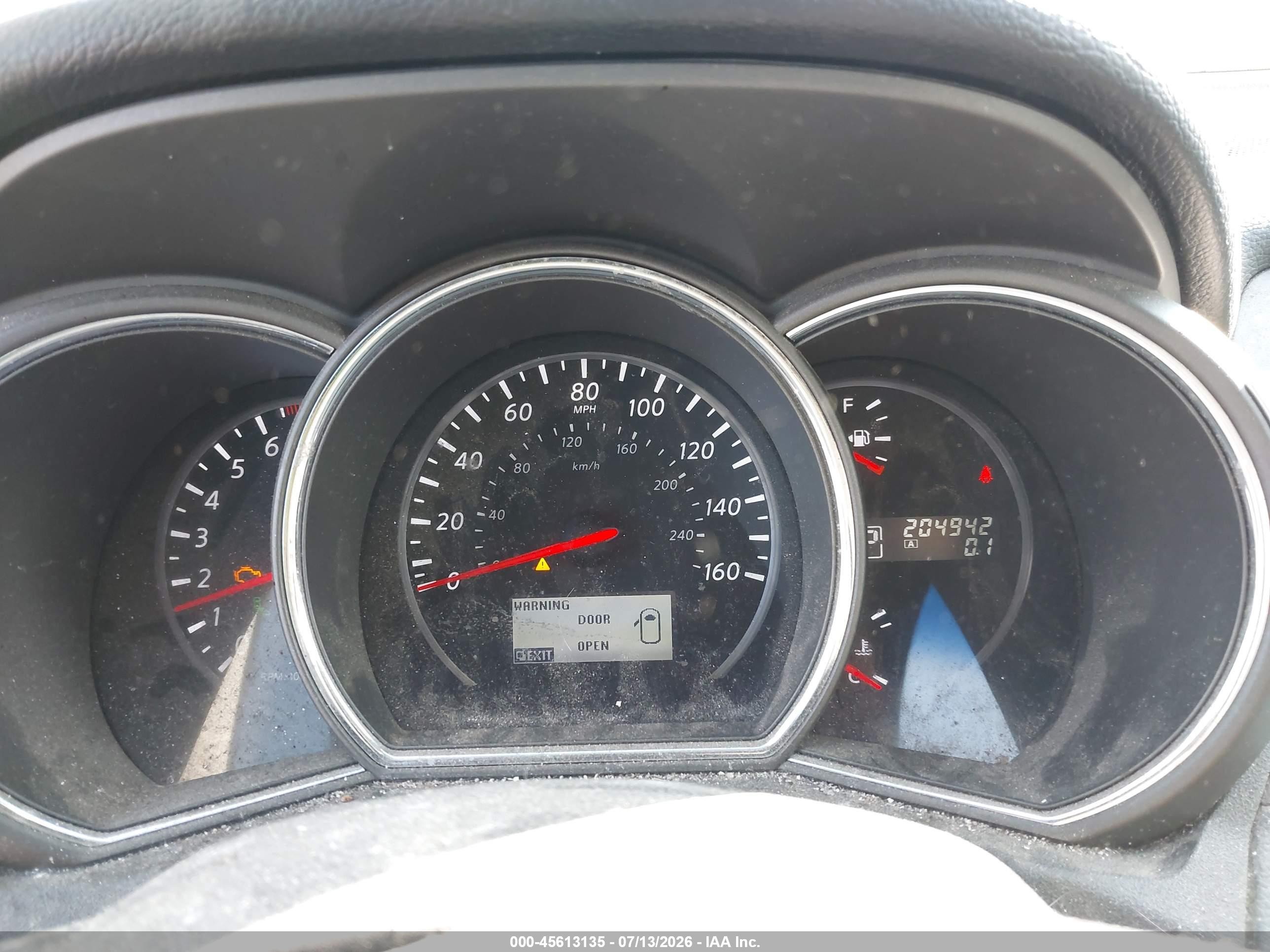 2014 Nissan Murano Le/s/sl/sv Gray vin: JN8AZ1MW2EW533345