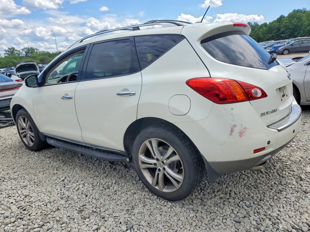 2010 Nissan Murano S Белый vin: JN8AZ1MW3AW104631