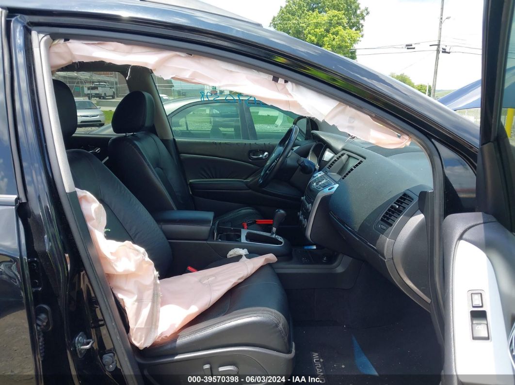 2010 Nissan Murano Sl Черный vin: JN8AZ1MW3AW109909