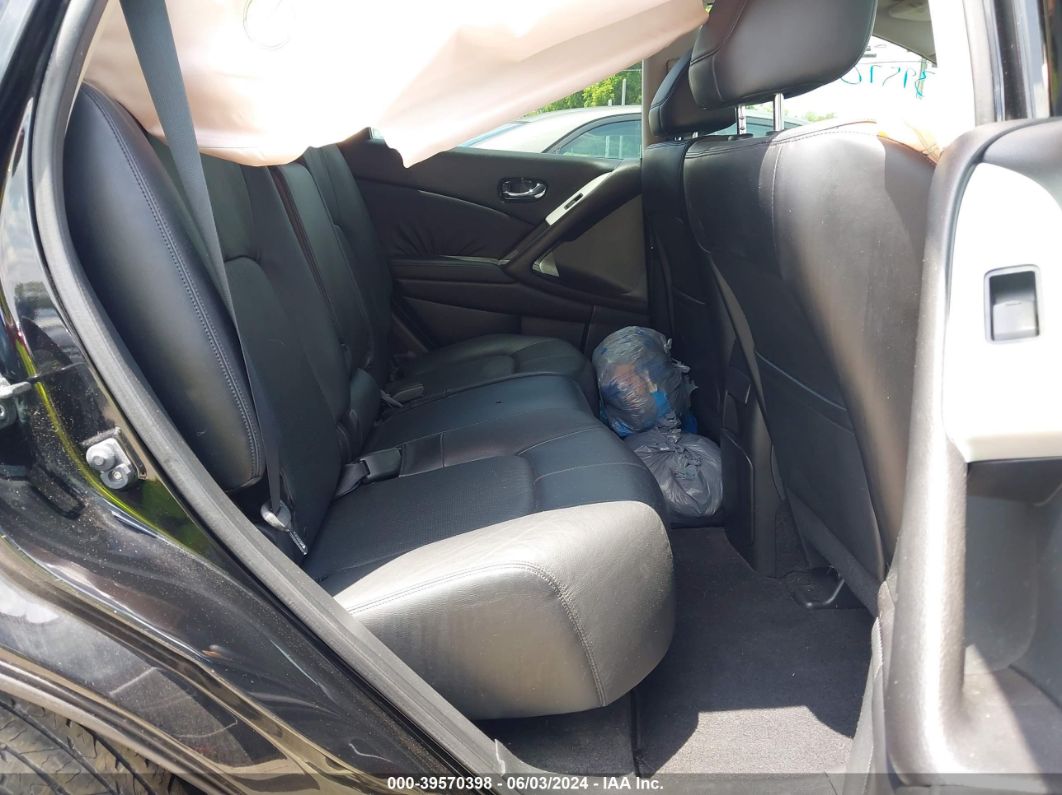 2010 Nissan Murano Sl Черный vin: JN8AZ1MW3AW109909
