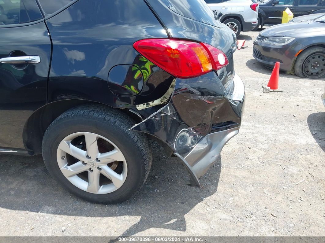 2010 Nissan Murano Sl Черный vin: JN8AZ1MW3AW109909