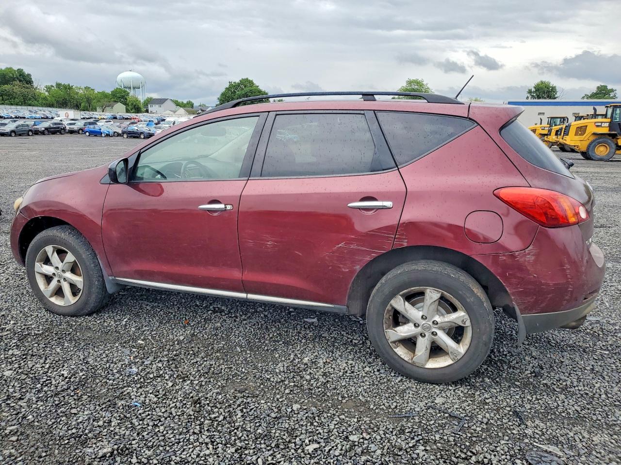 2010 Nissan Murano S Burgundy vin: JN8AZ1MW3AW110445