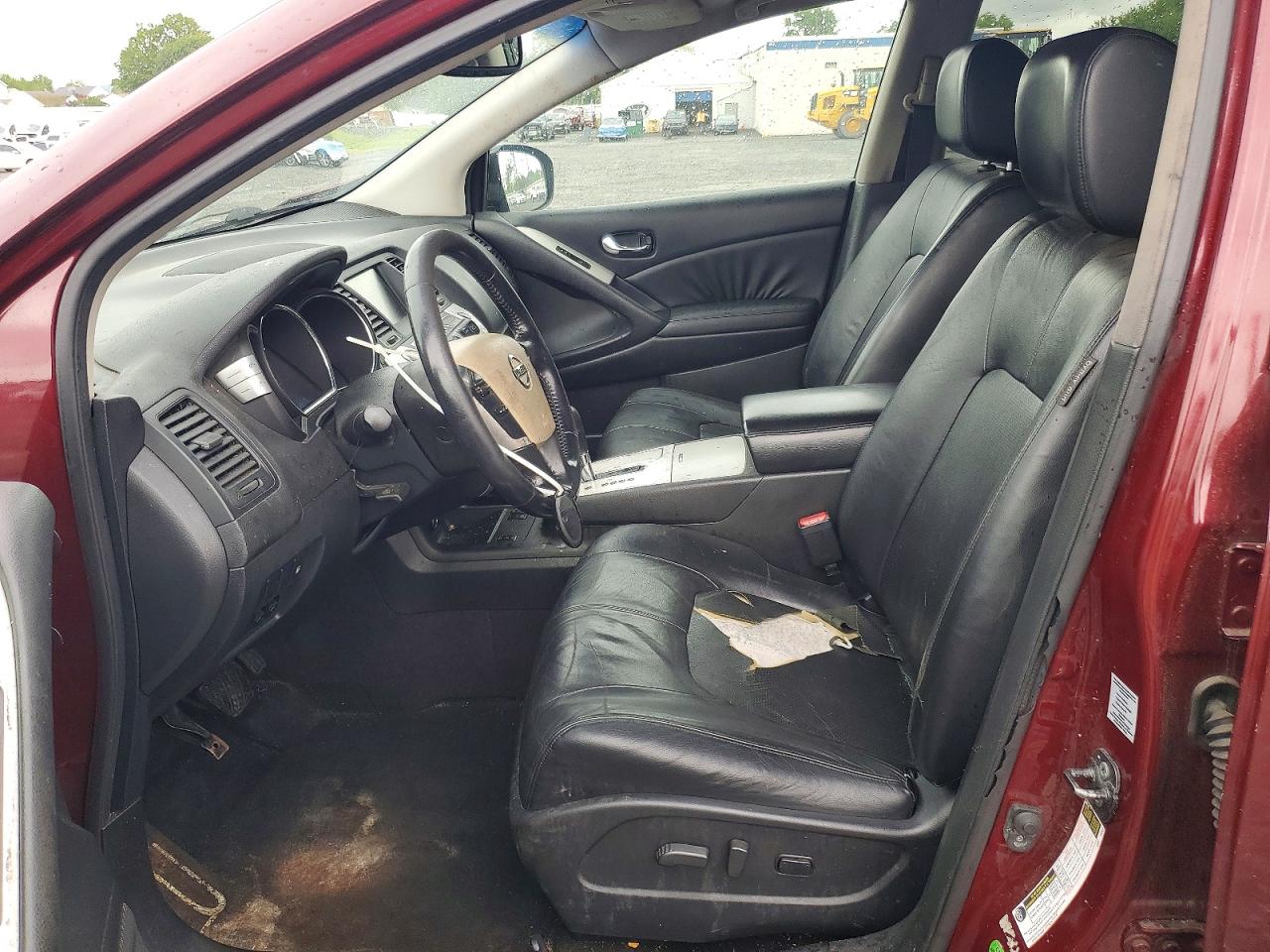 2010 Nissan Murano S Burgundy vin: JN8AZ1MW3AW110445