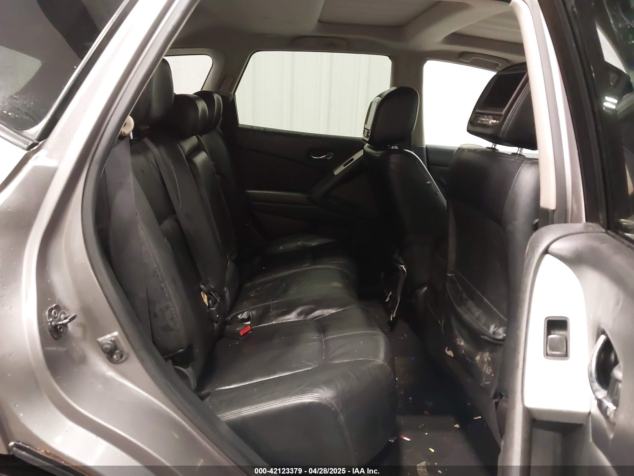 2010 Nissan Murano Sl Серый vin: JN8AZ1MW3AW118917