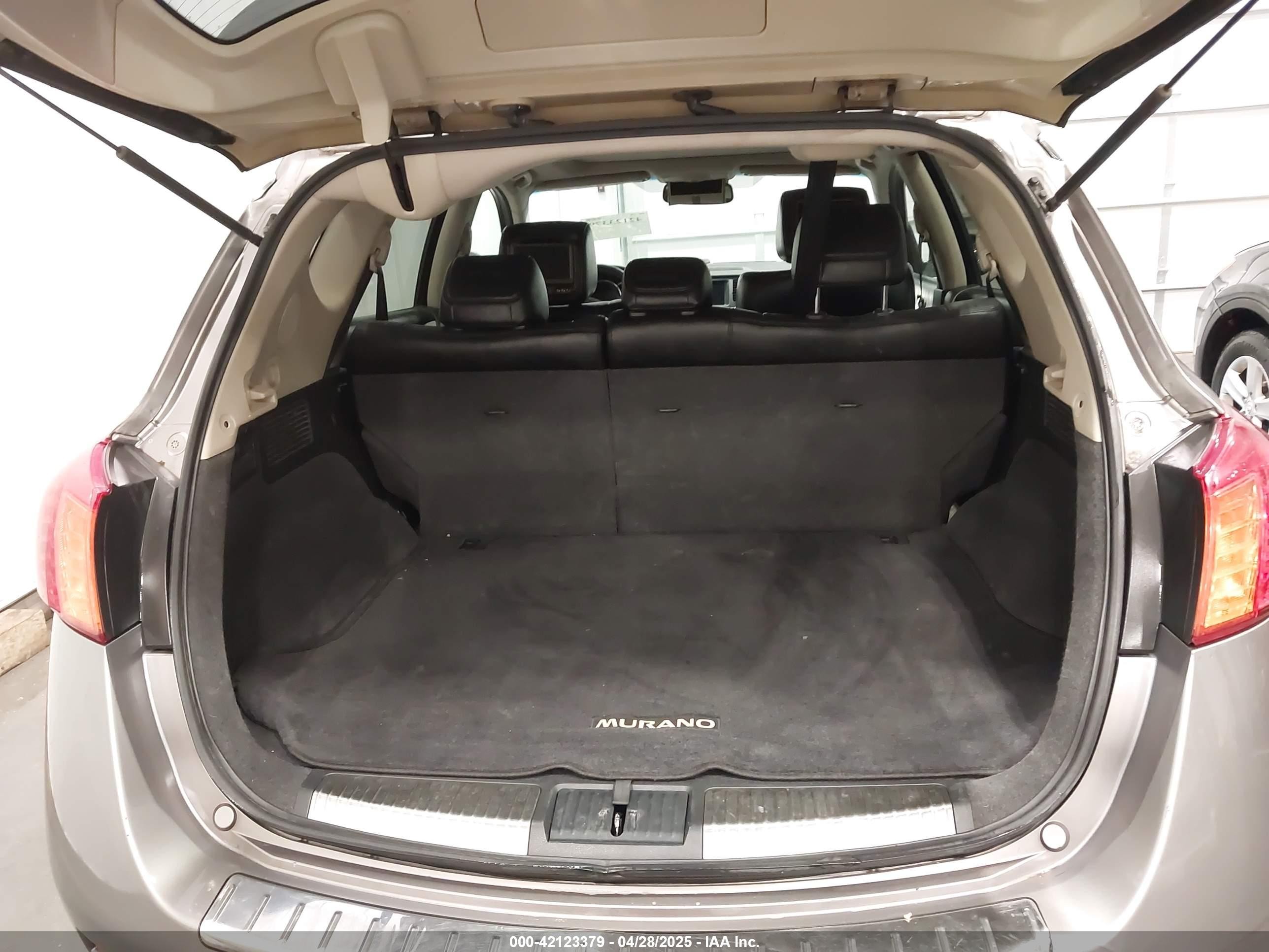 2010 Nissan Murano Sl Серый vin: JN8AZ1MW3AW118917