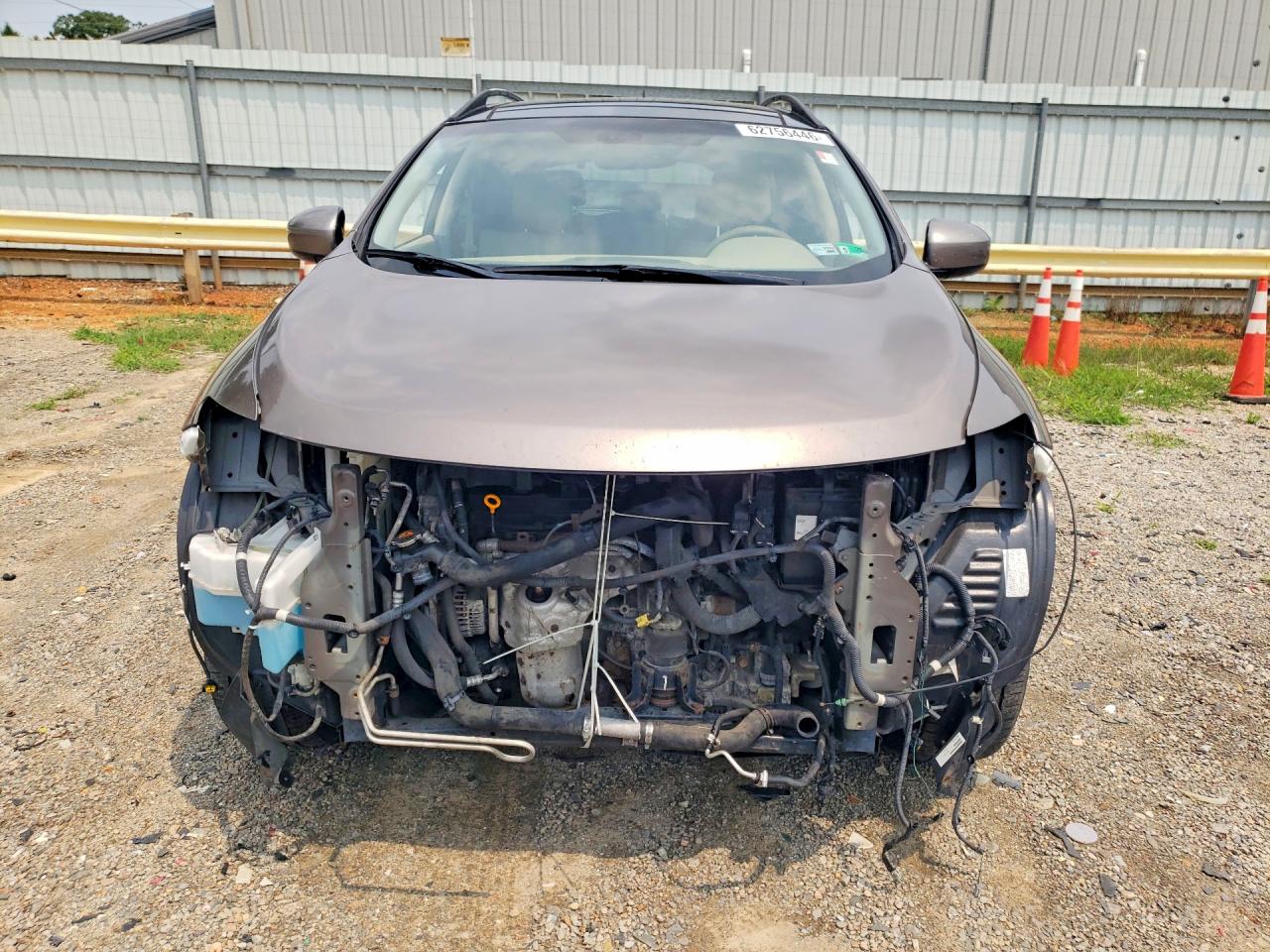 2010 Nissan Murano S Gray vin: JN8AZ1MW3AW121316