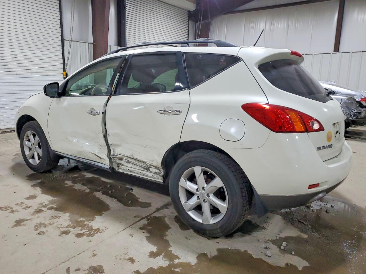 2010 Nissan Murano S White vin: JN8AZ1MW3AW133322
