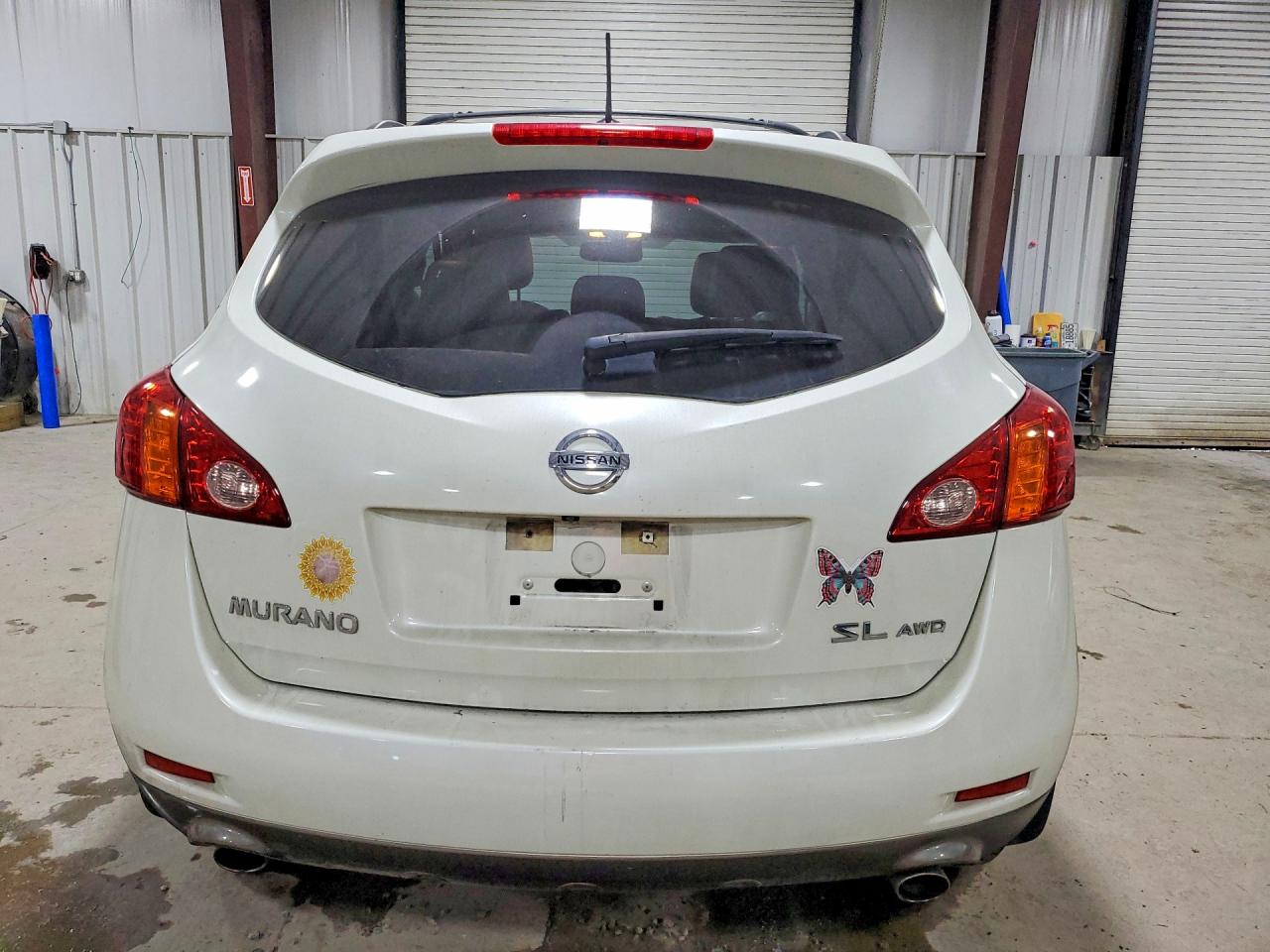2010 Nissan Murano S White vin: JN8AZ1MW3AW133322