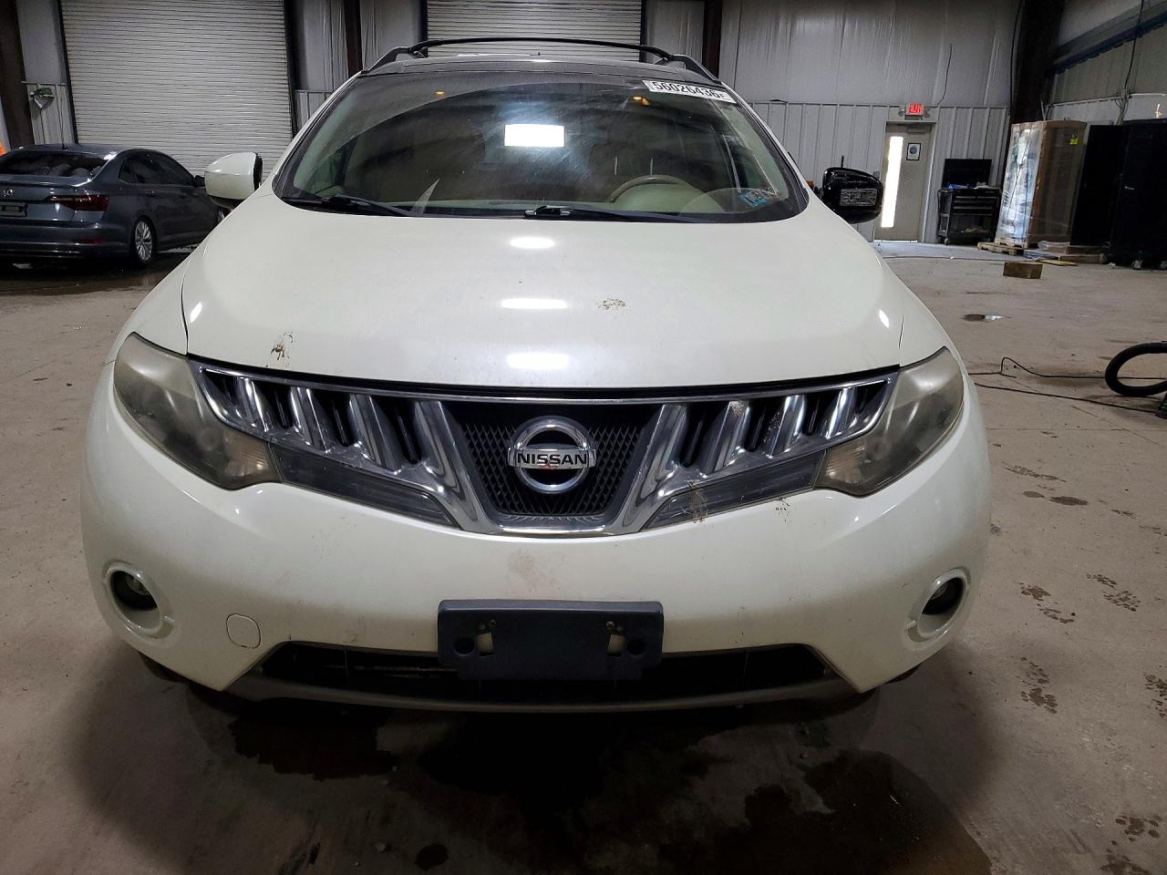 2010 Nissan Murano S White vin: JN8AZ1MW3AW133322