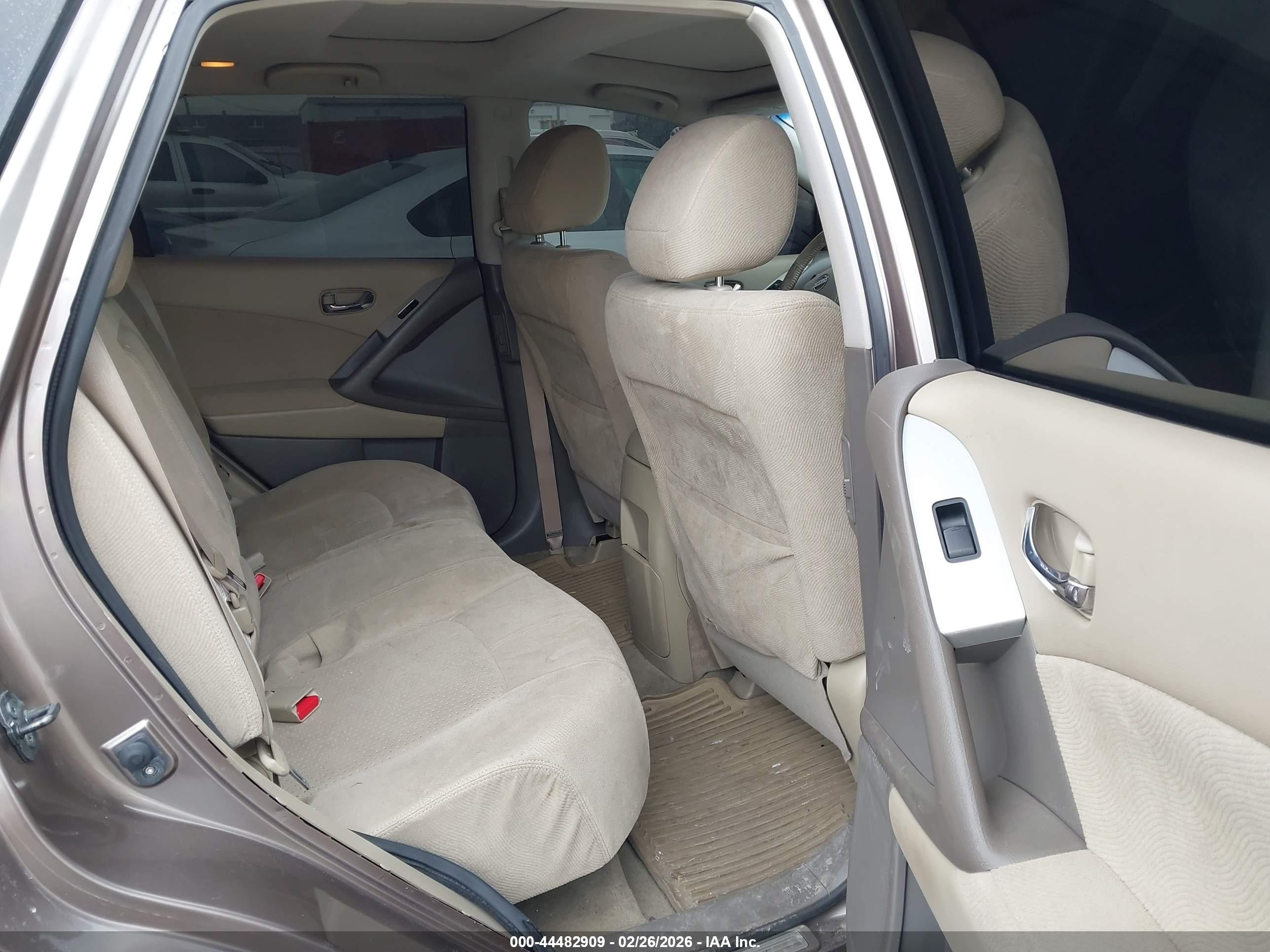 2011 Nissan Murano Sv Gray vin: JN8AZ1MW3BW152048