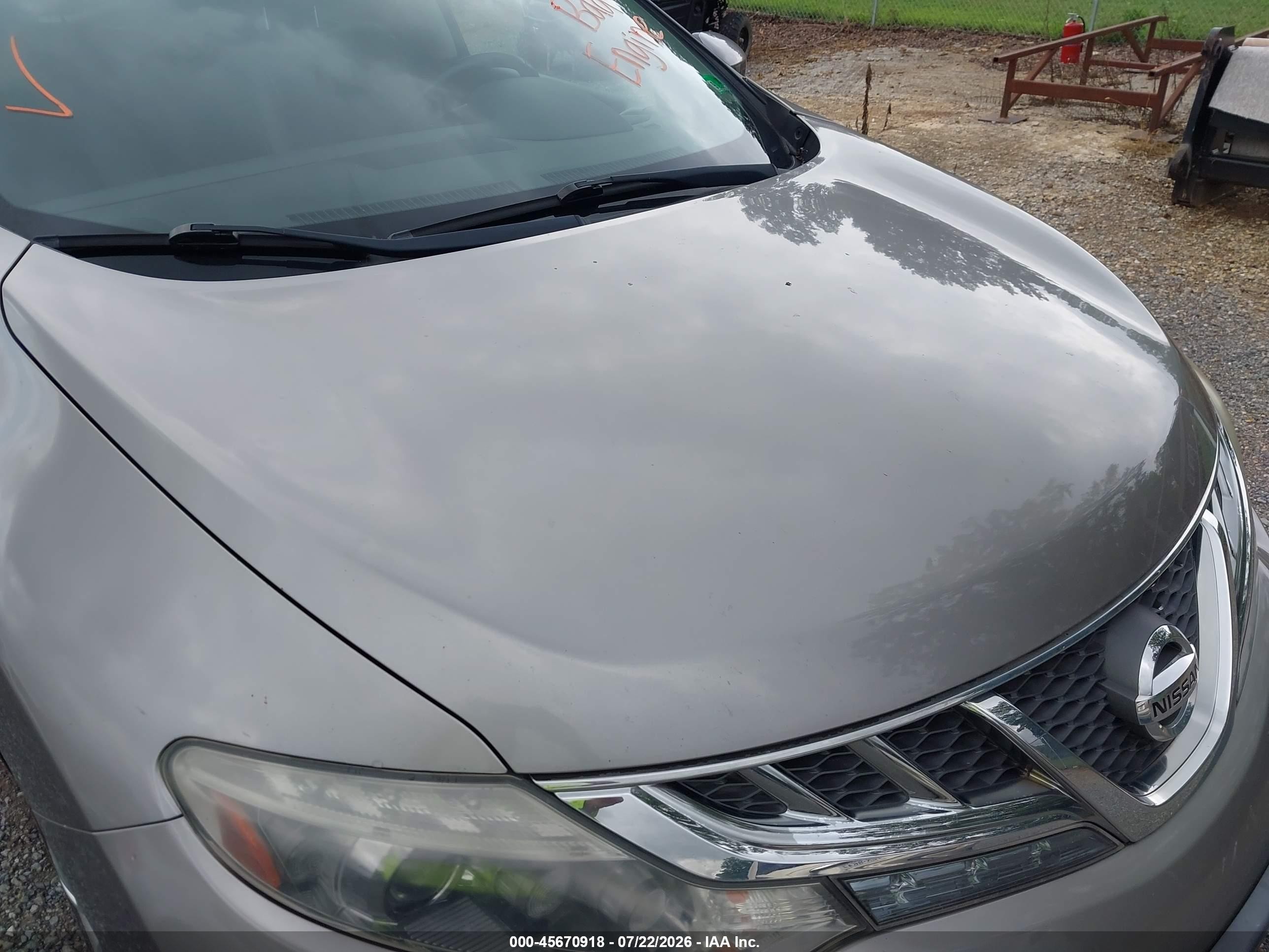 2011 Nissan Murano Le Gray vin: JN8AZ1MW3BW155984