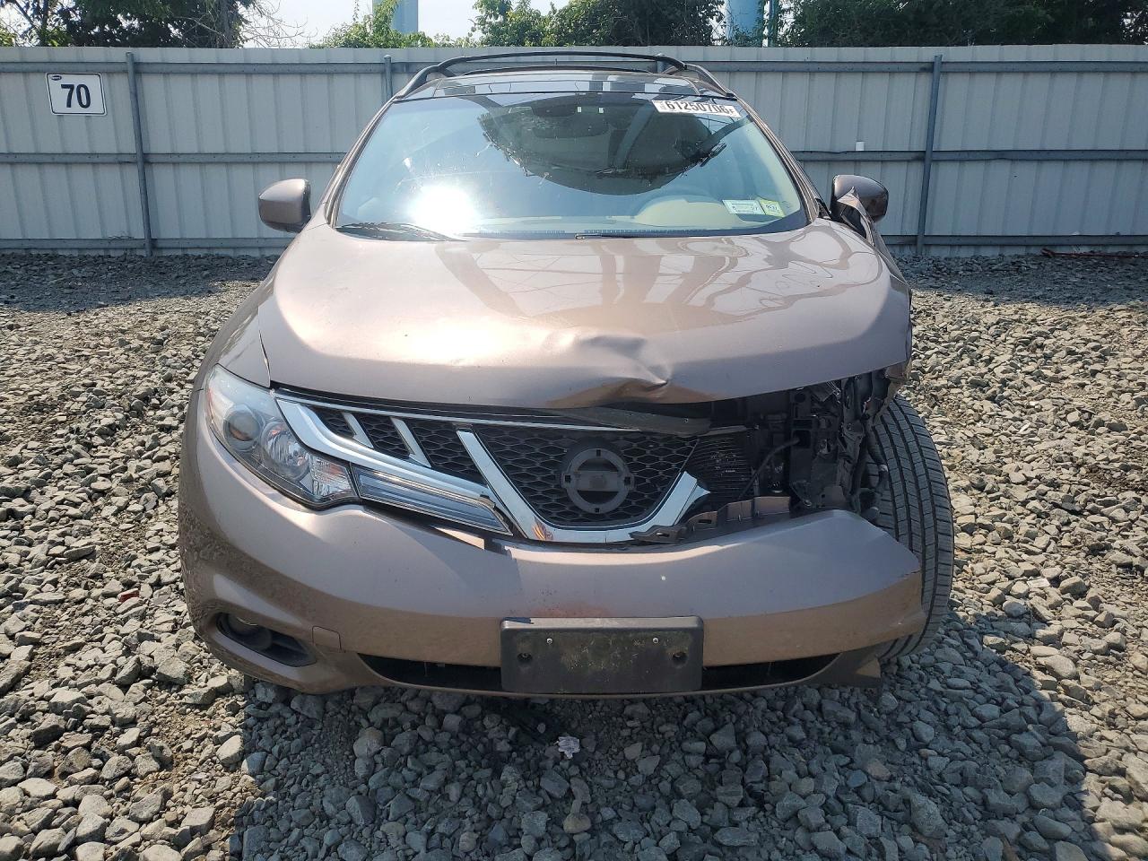 2012 Nissan Murano S Tan vin: JN8AZ1MW3CW203808