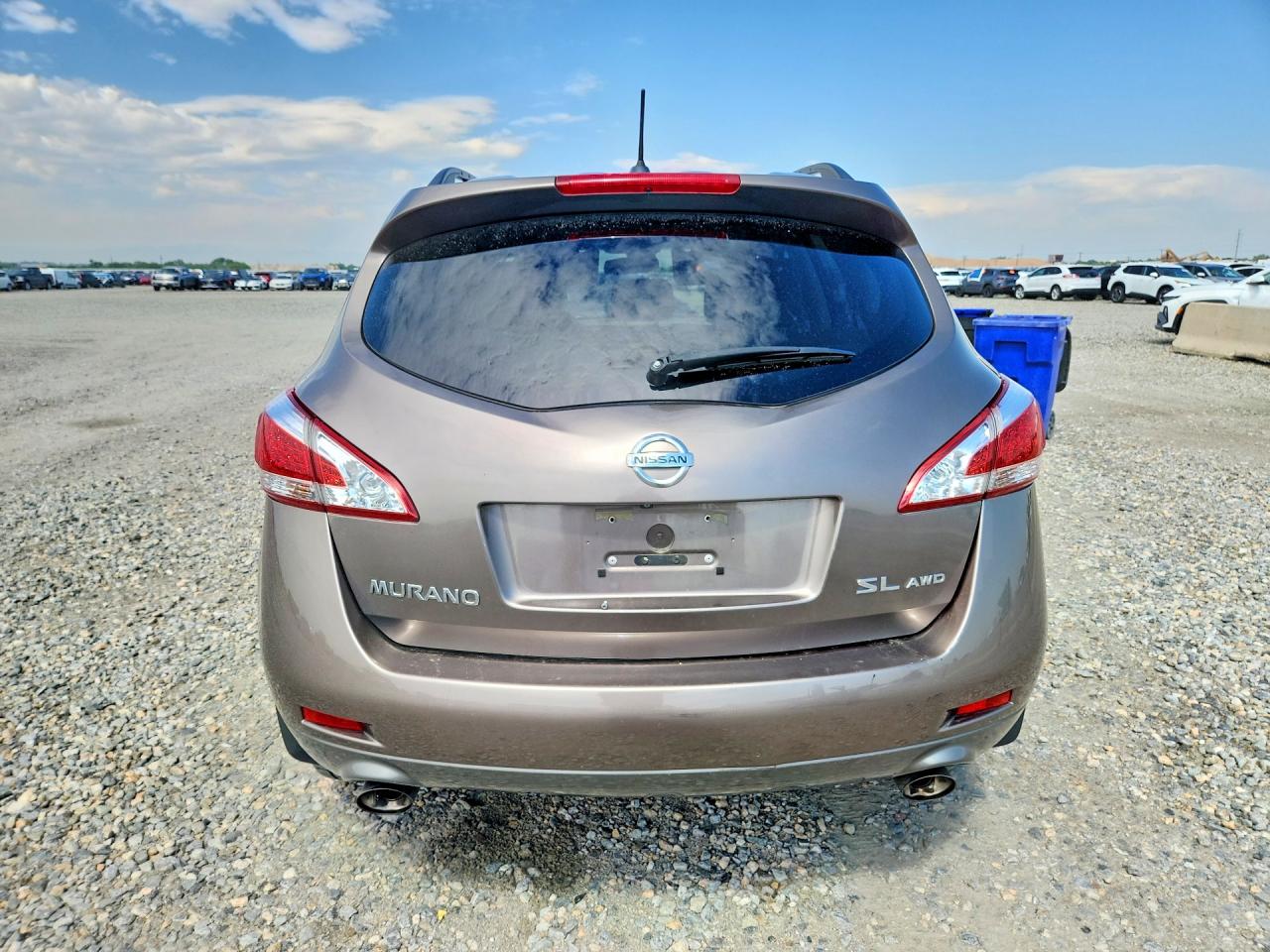 2012 Nissan Murano S Brown vin: JN8AZ1MW3CW205171