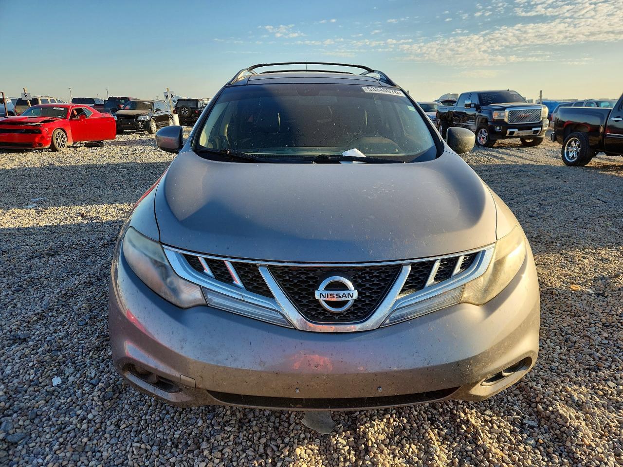 2012 Nissan Murano Silver vin: JN8AZ1MW3CW208491