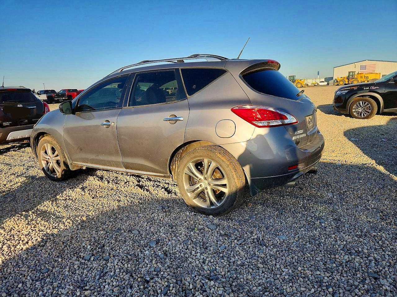 2012 Nissan Murano Silver vin: JN8AZ1MW3CW208491